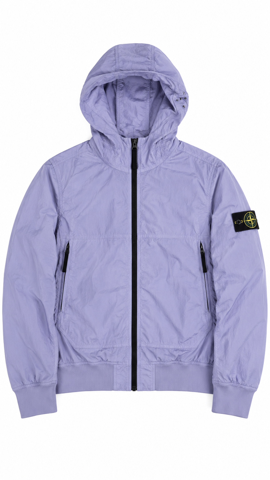 Veste à Capuche Stone Island Junior lilas taille 16 Ans, seconde main authentifiée NB08 — vue 1