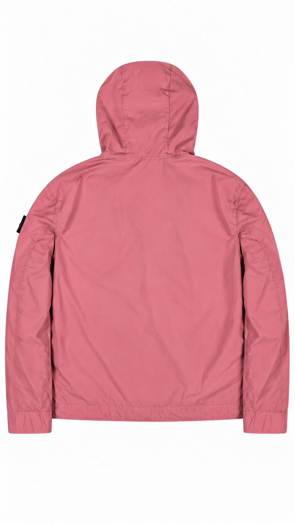 Veste à Capuche Stone Island Light Compact Touch Poly-TC Oleander rose, vue de dos — vue 2