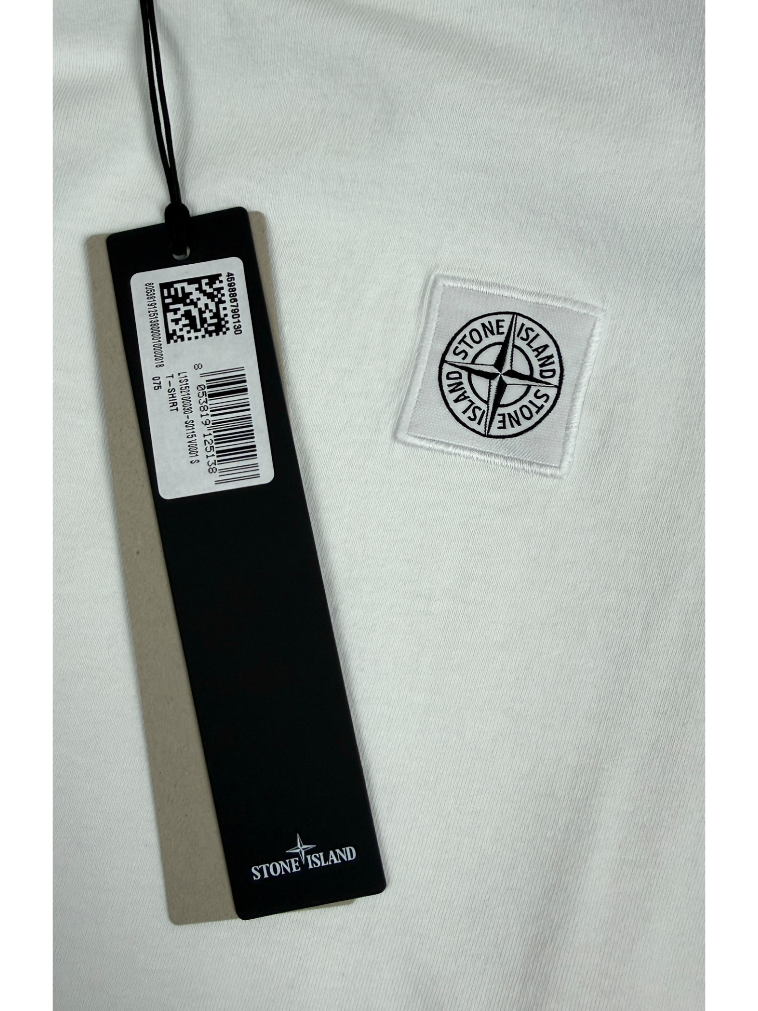 Veste Stone Island blanc taille S - Vue de dos