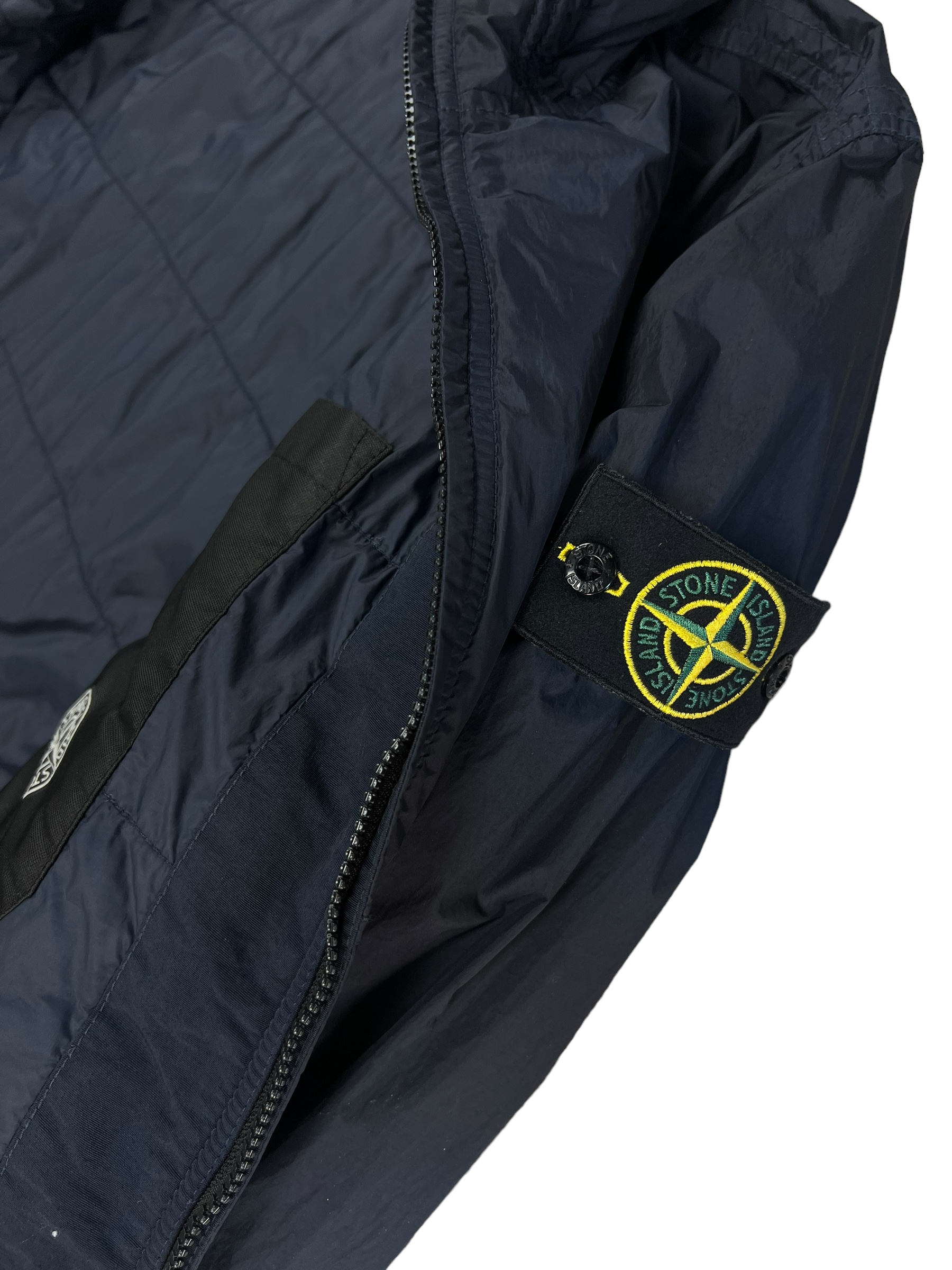 Veste Stone Island bleu marine taille L - Détail