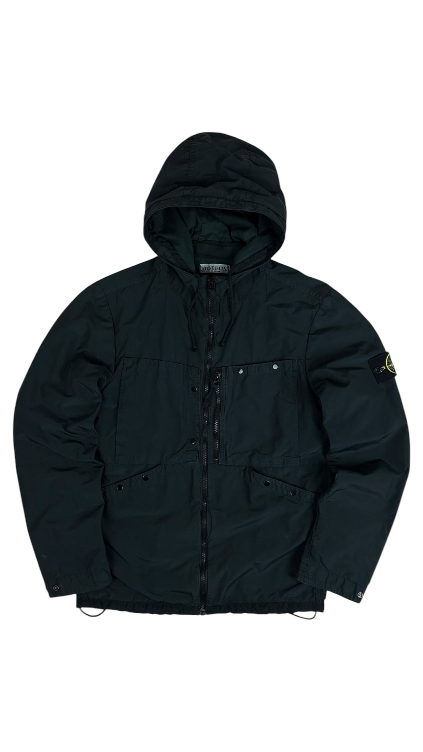 Veste Stone Island bleu pétrole taille S - Vue de face