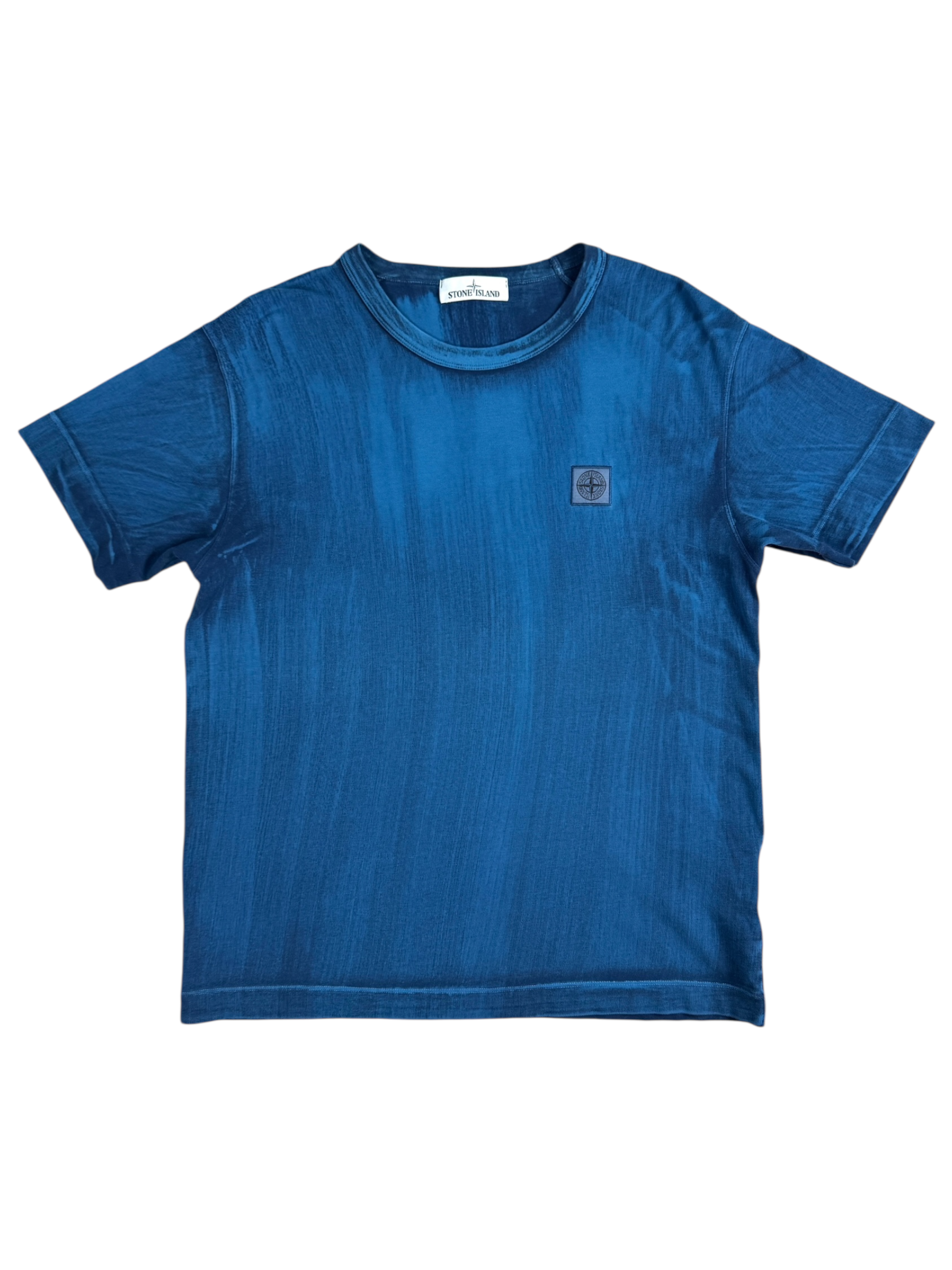 Veste Stone Island bleu taille L - Vue de face