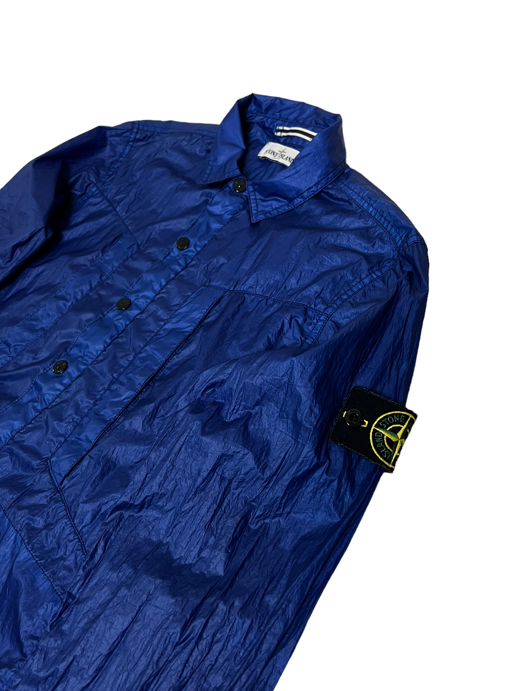 Veste Stone Island bleu taille M - Vue de dos
