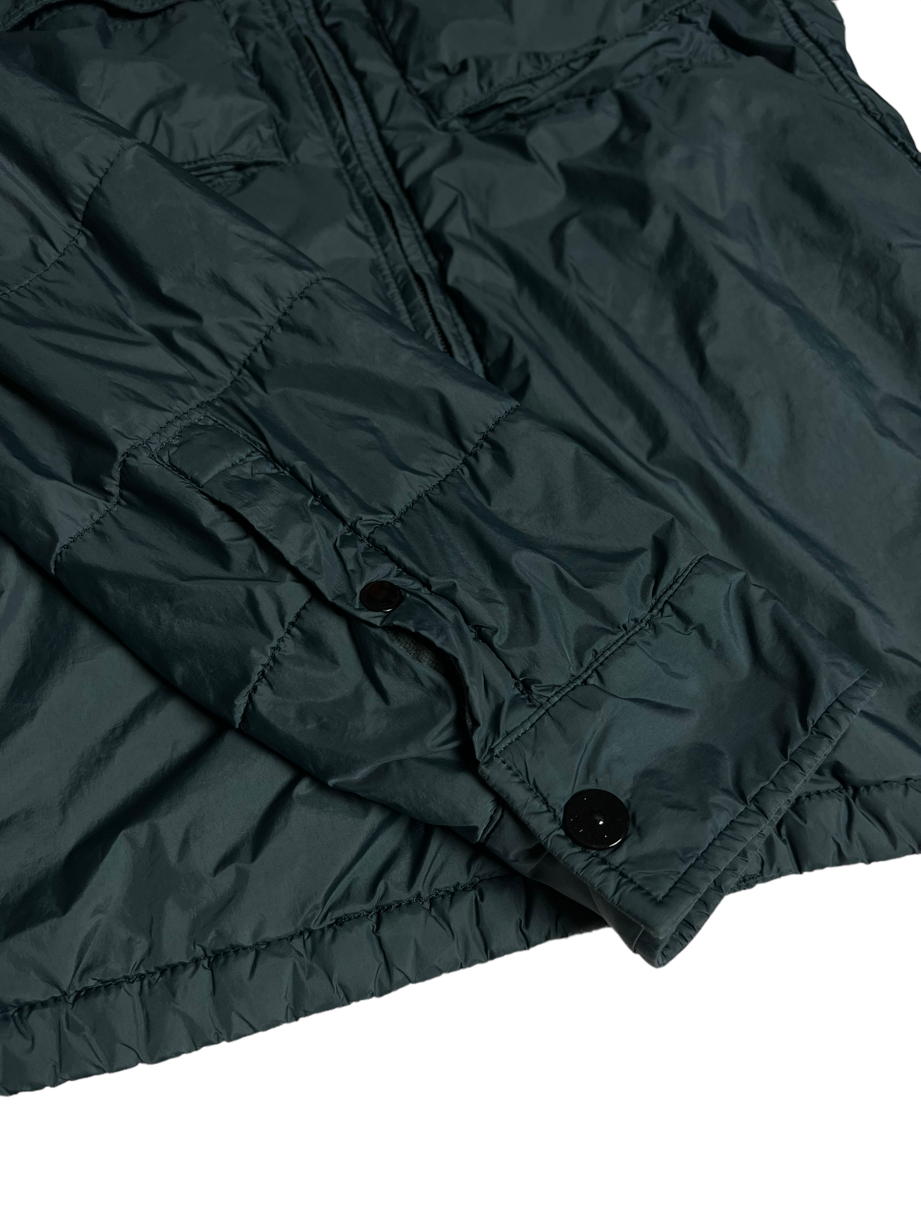 Veste Stone Island bleu taille S - Logo et étiquette