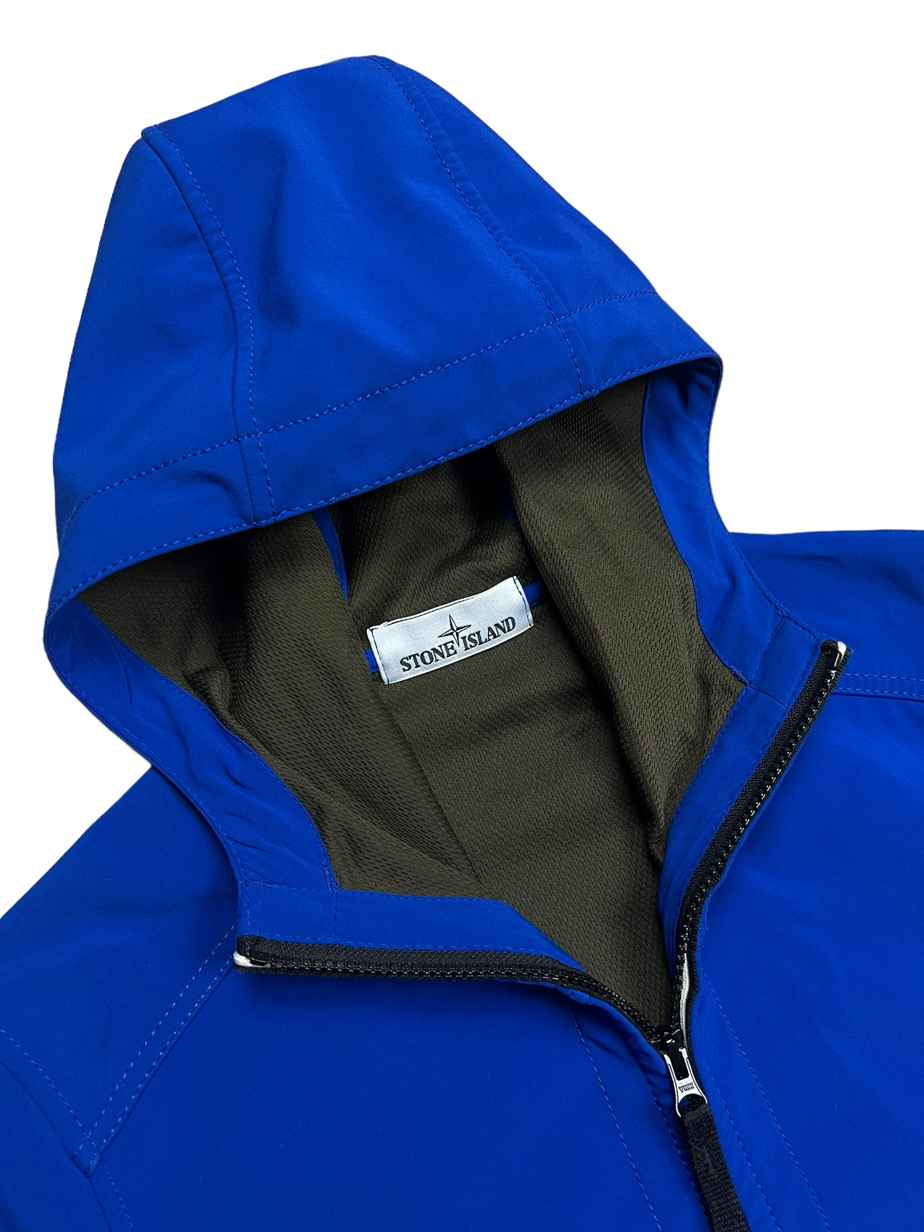 Veste Stone Island bleu taille S - Vue côté