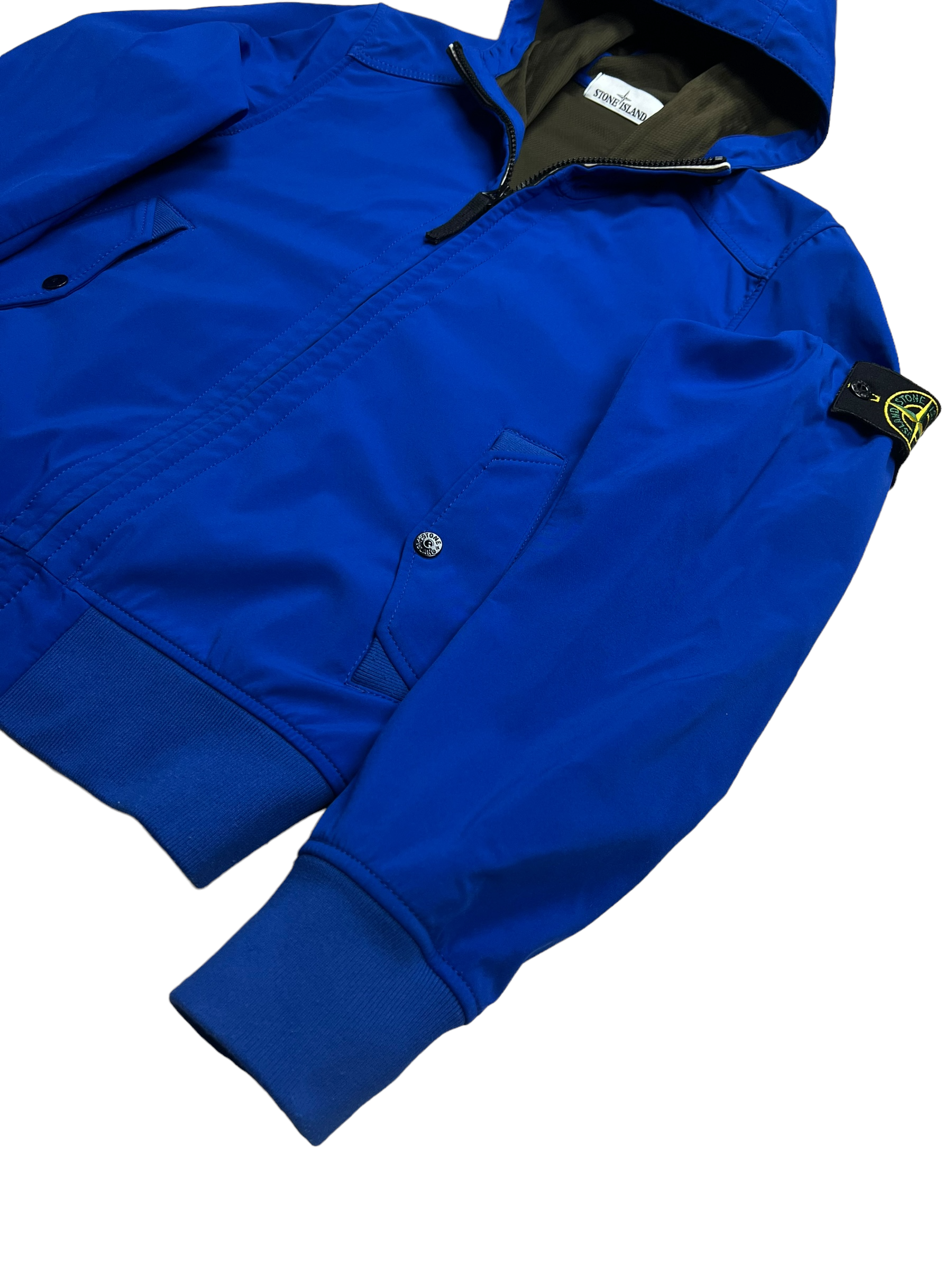 Veste Stone Island bleu taille S - Vue de dos