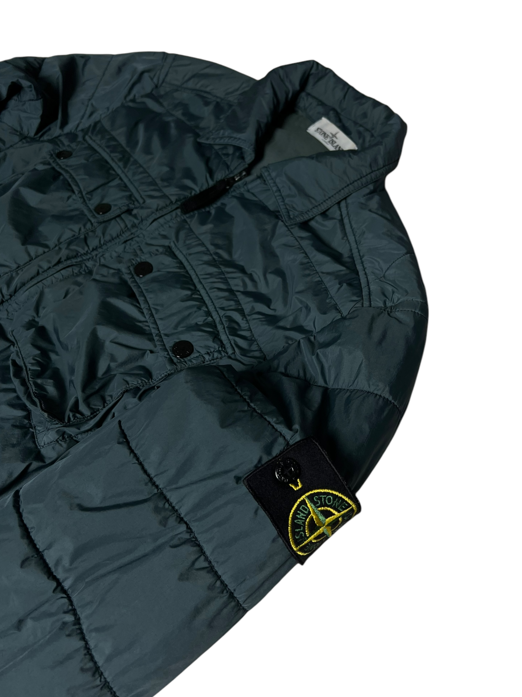 Veste Stone Island bleu taille S - Vue de dos