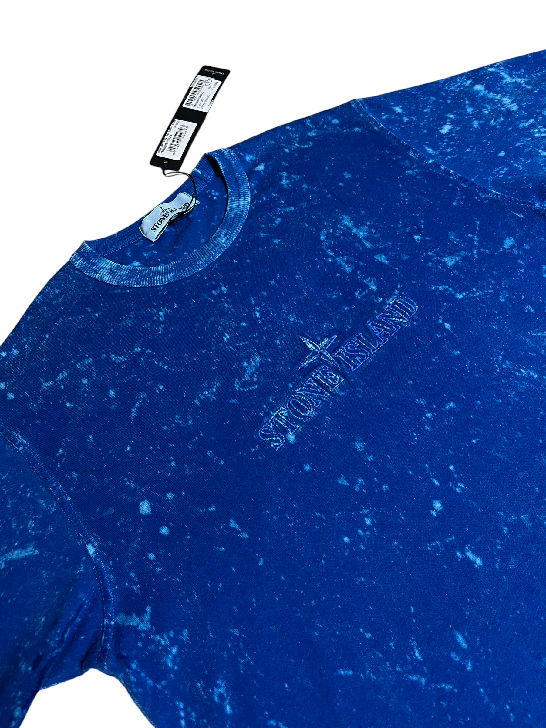 Veste Stone Island bleu taille S - Vue de dos
