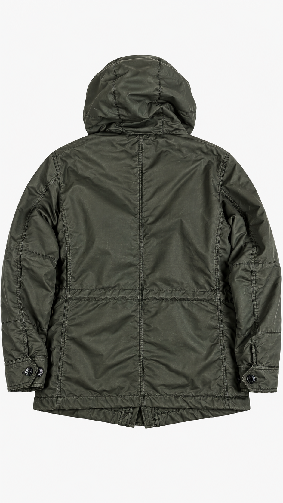 Veste Stone Island David-TC kaki taille S, vue de dos — vue 2