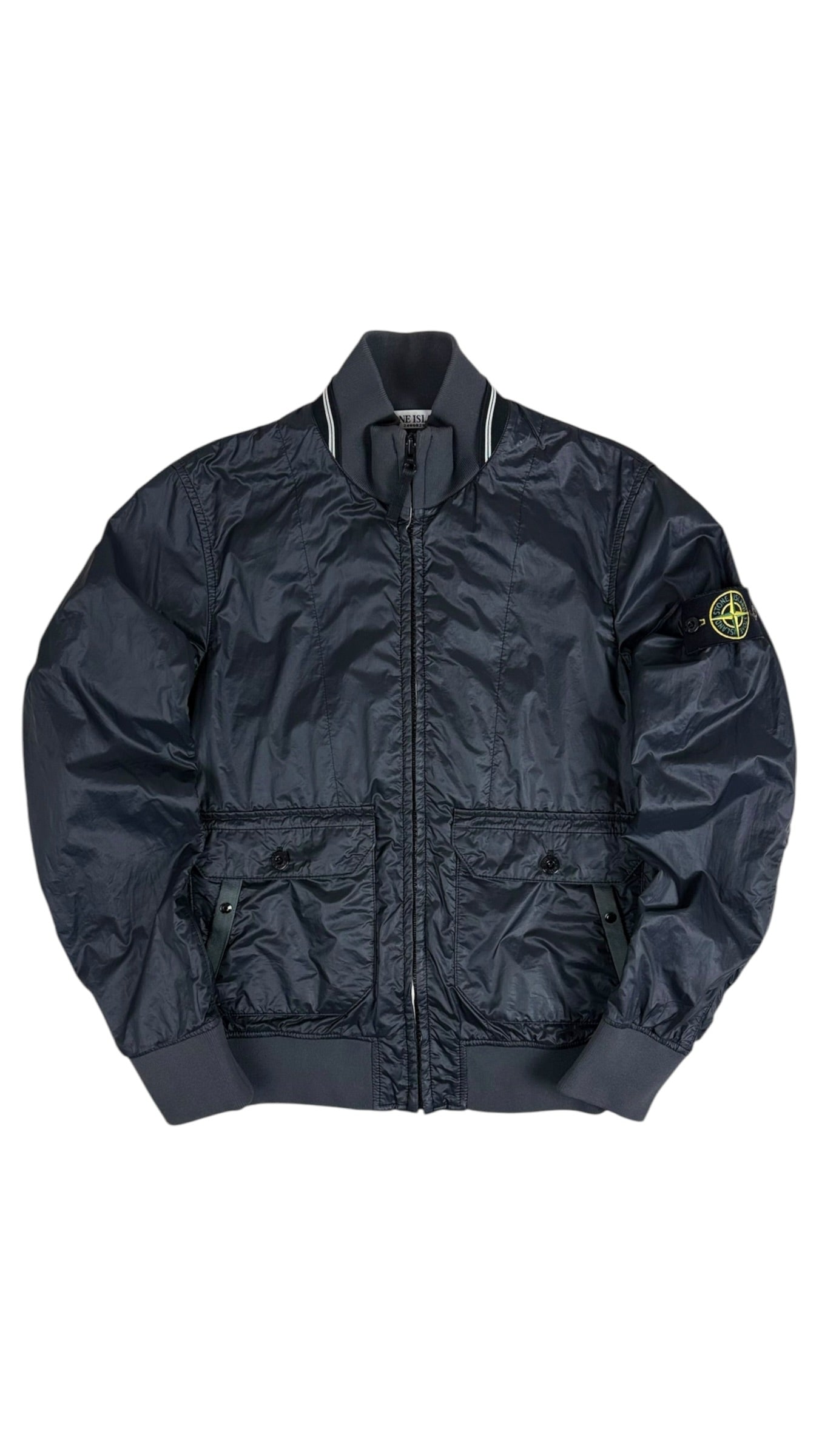Veste Stone Island gris taille S - Vue de face