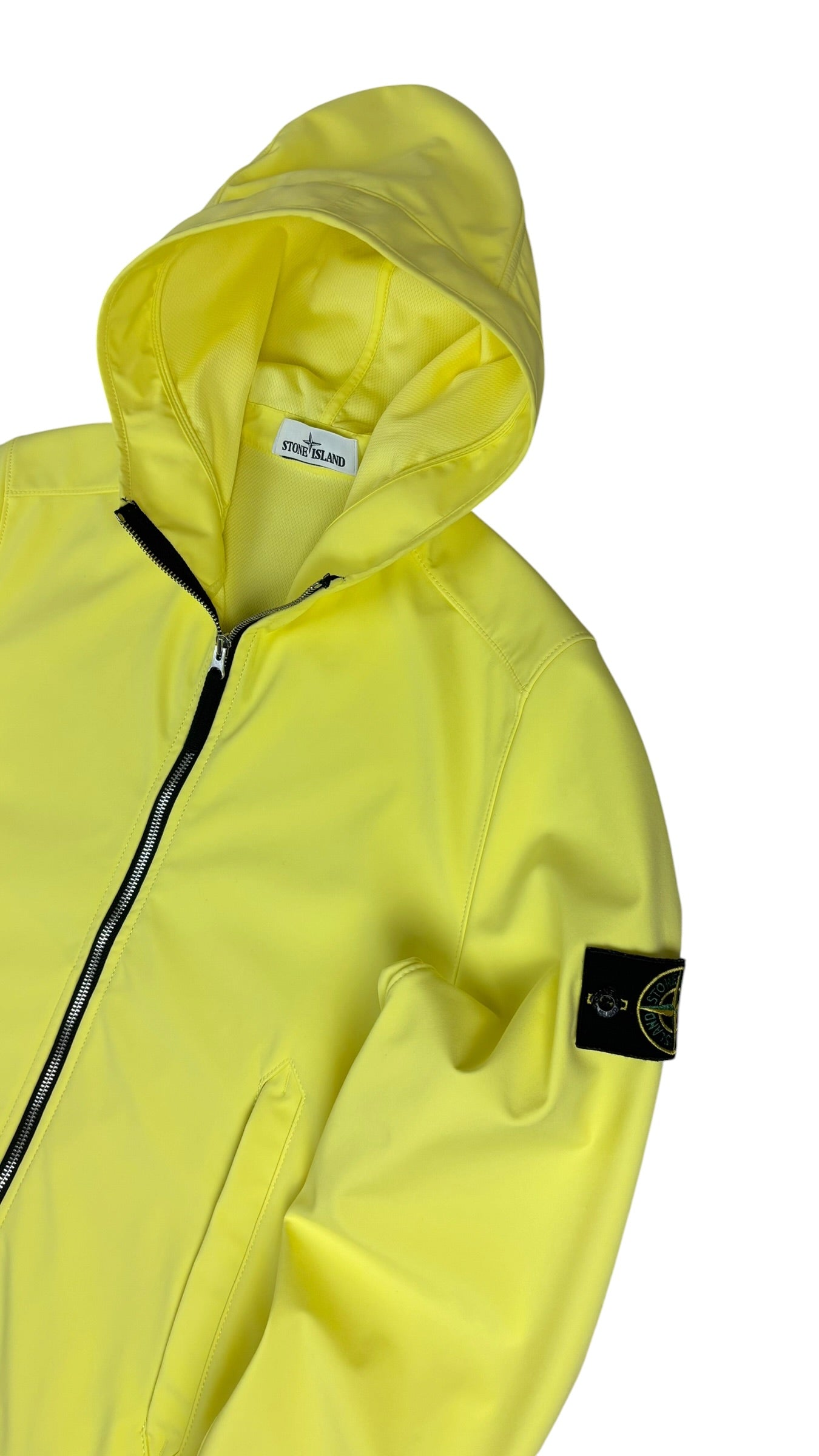 Veste Stone Island jaune taille M - Vue de dos