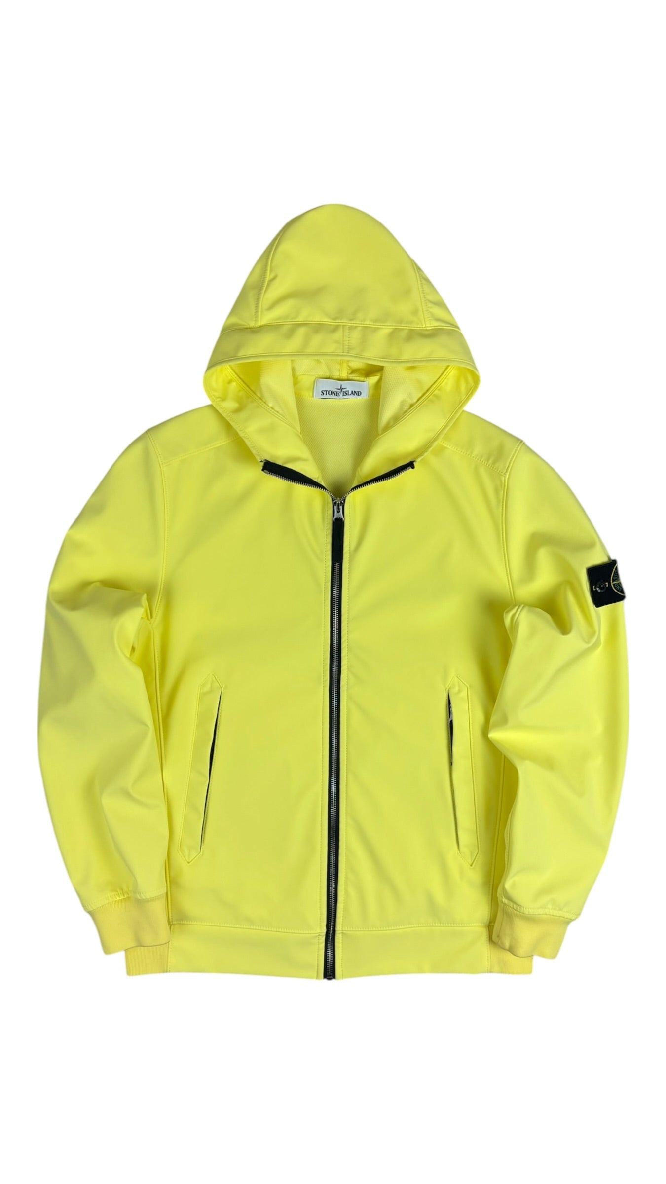 Veste Stone Island jaune taille M - Vue de face