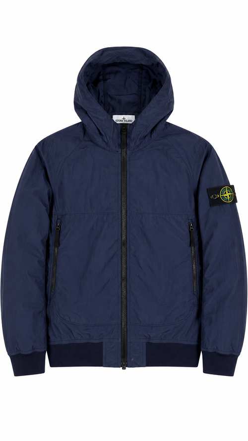 Veste Stone Island Junior Nylon - Marine - Taille 12 ans