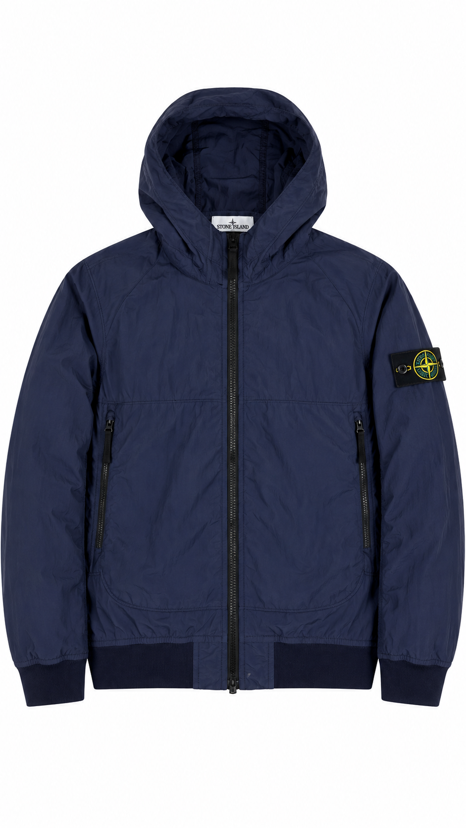 Veste Stone Island Junior Nylon marine taille 12 ans, seconde main authentifiée NB08 — vue 1