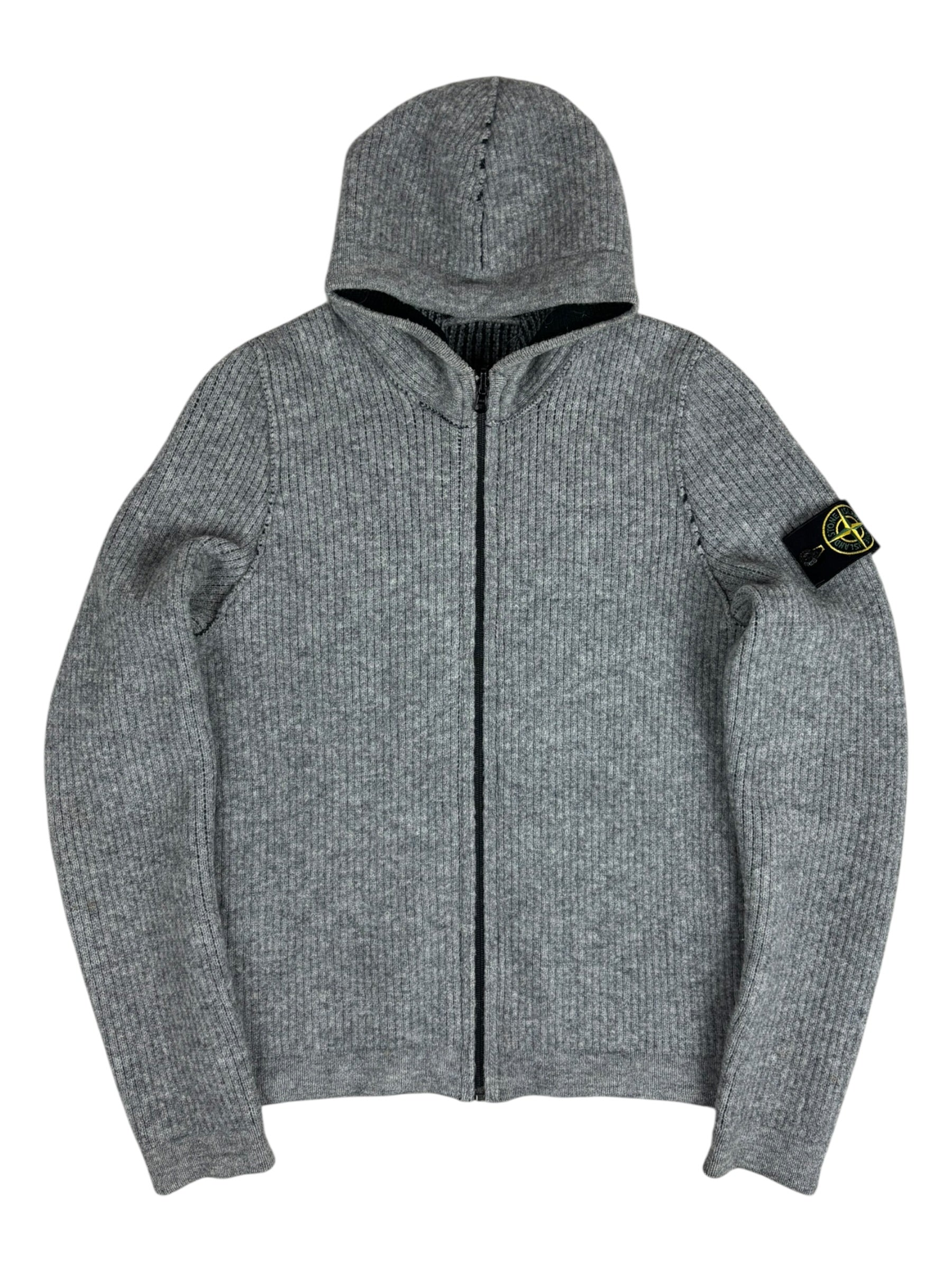 Veste Stone Island kaki / gris taille S - Vue de dos