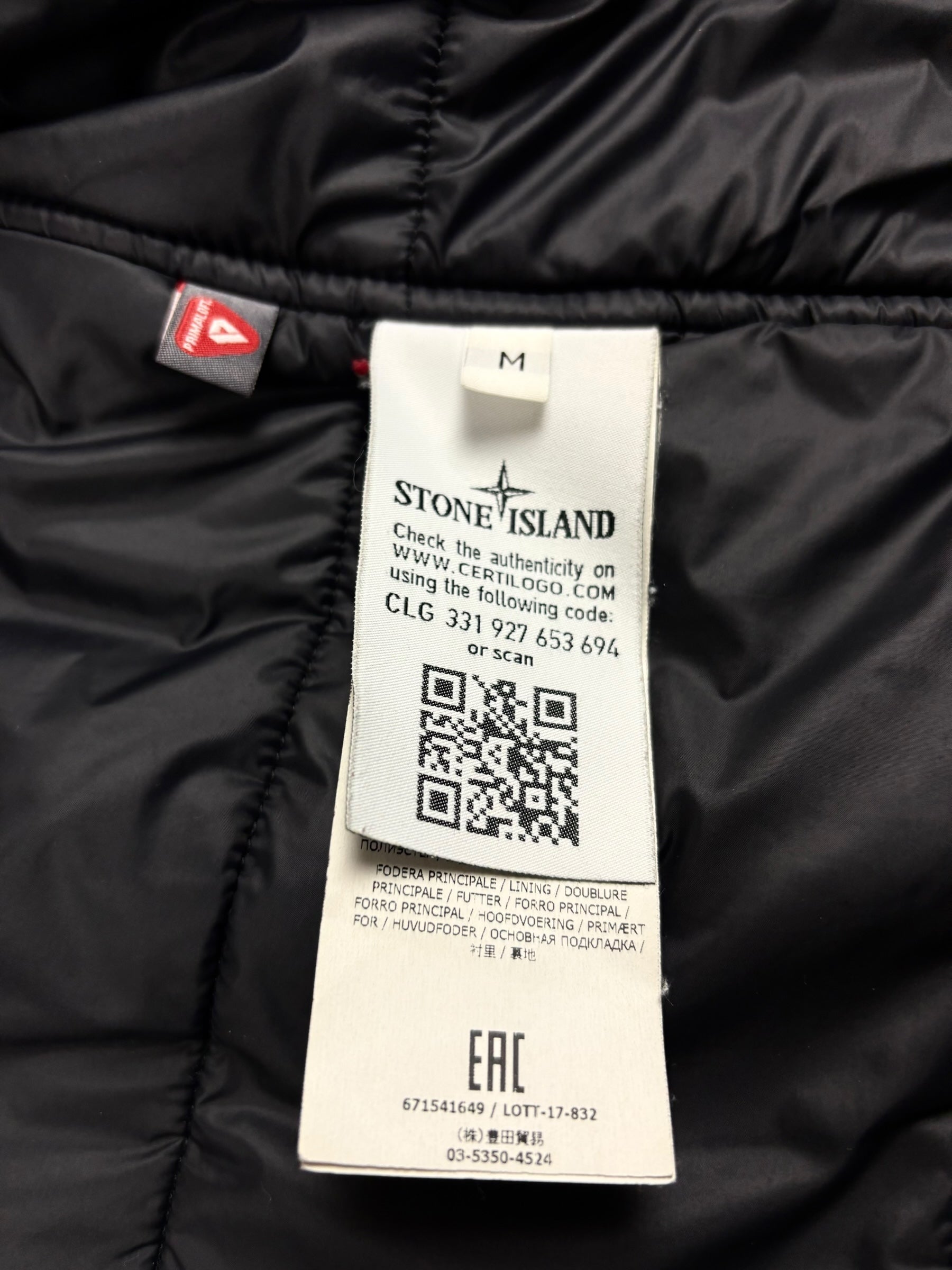 Veste Stone Island kaki taille M - Vue 7