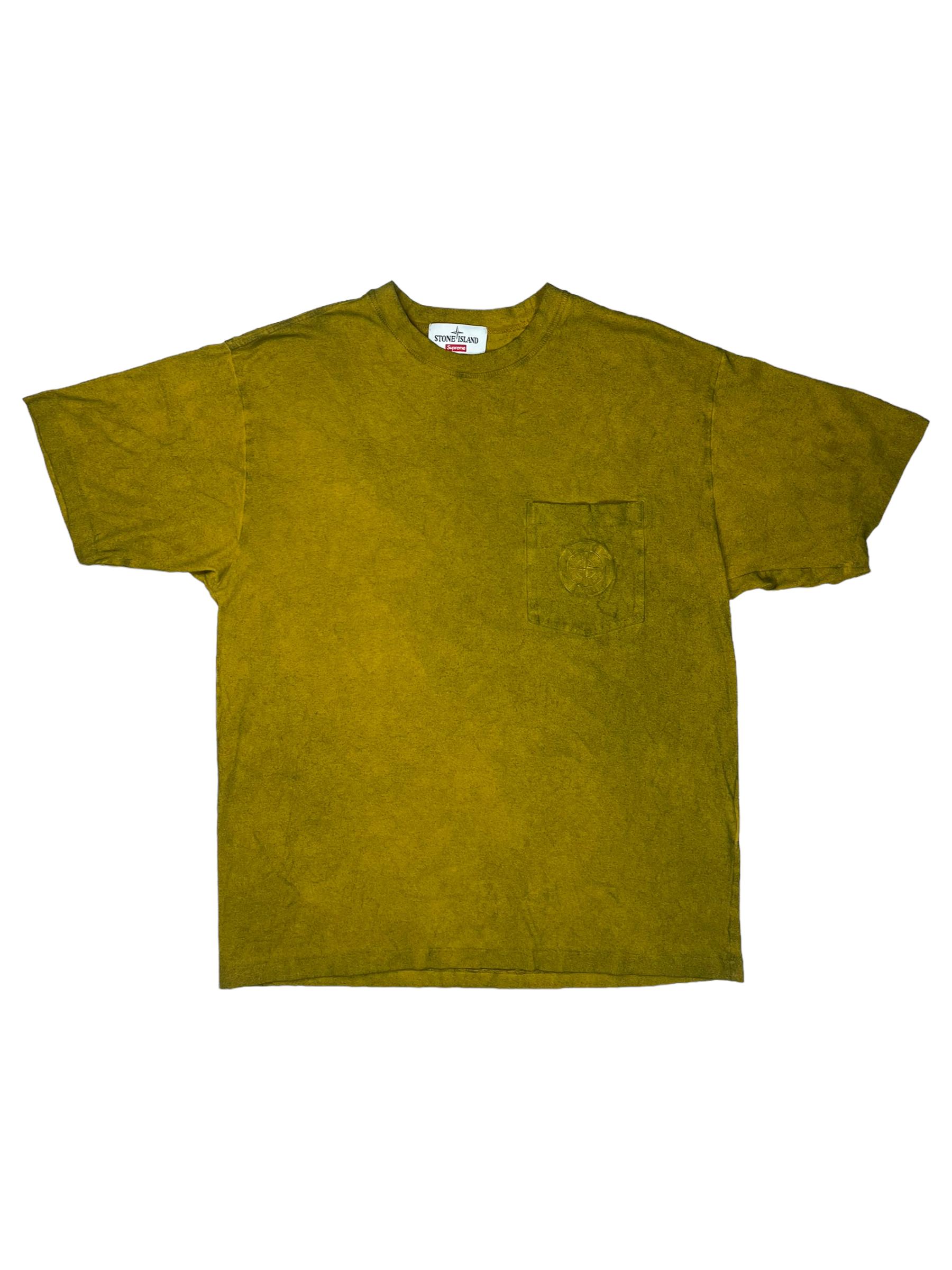 Veste Stone Island kaki taille M - Vue de face