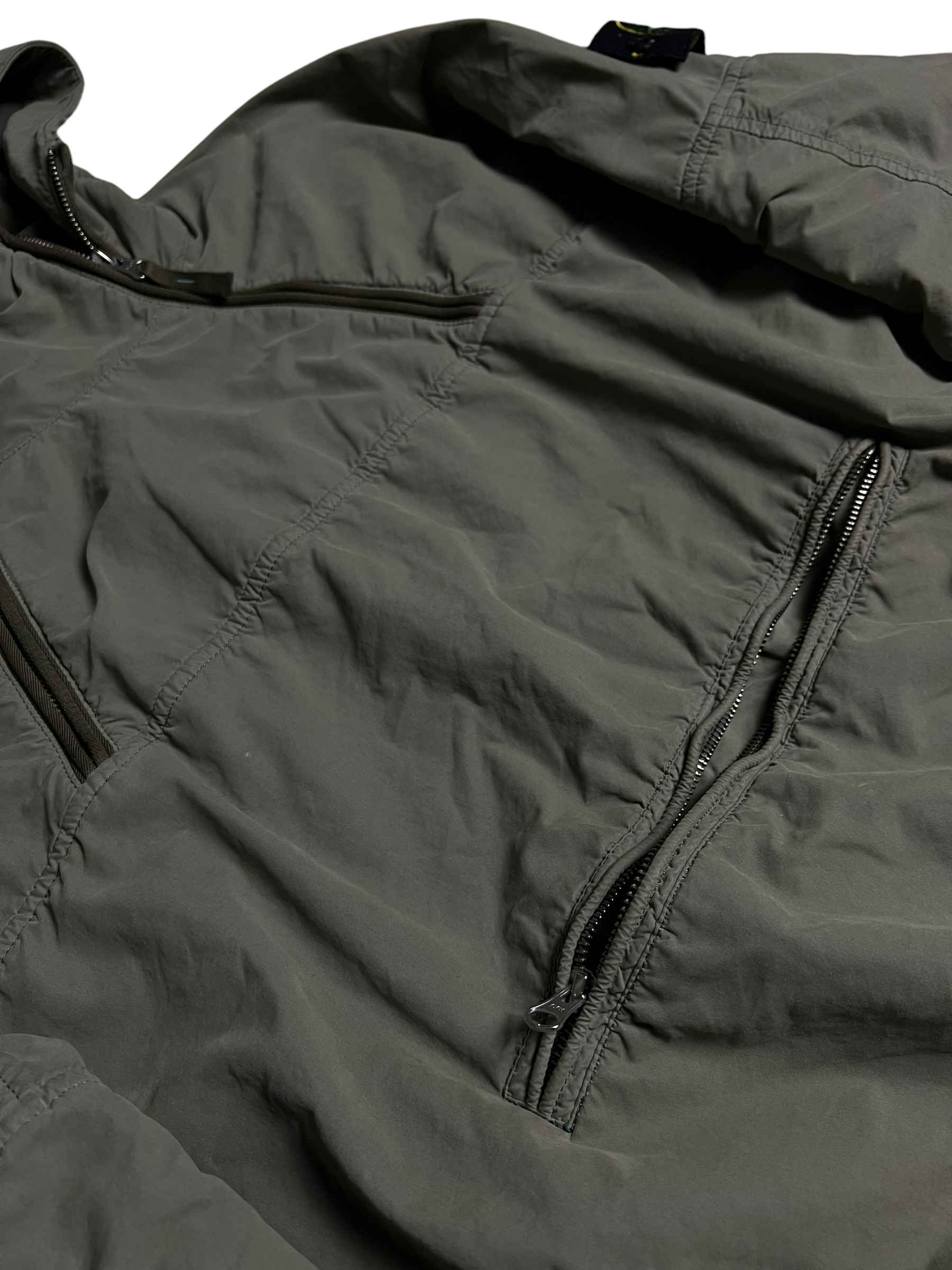 Veste Stone Island kaki taille S - Vue de dos