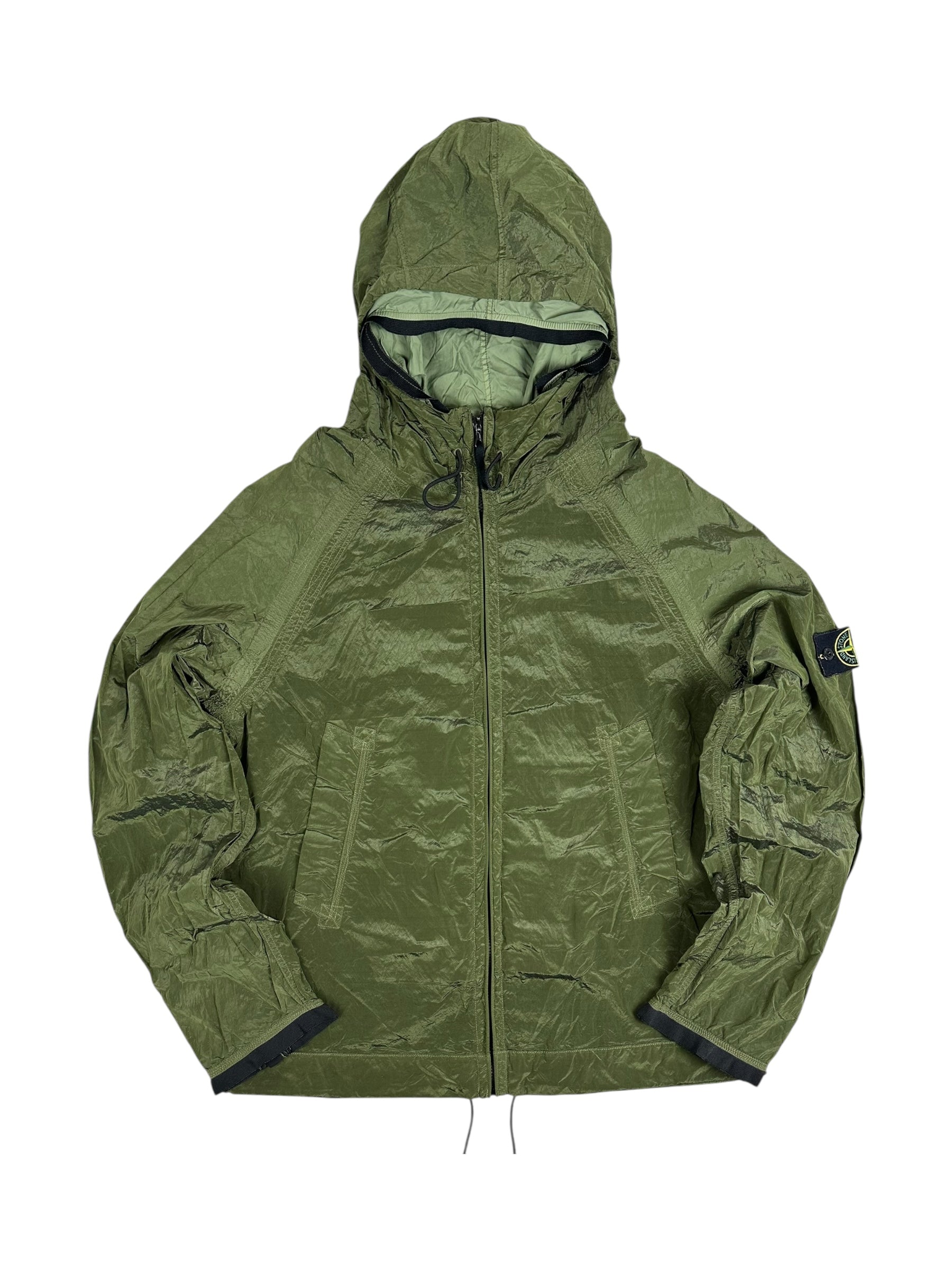 Veste Stone Island kaki taille XXL - Vue de face
