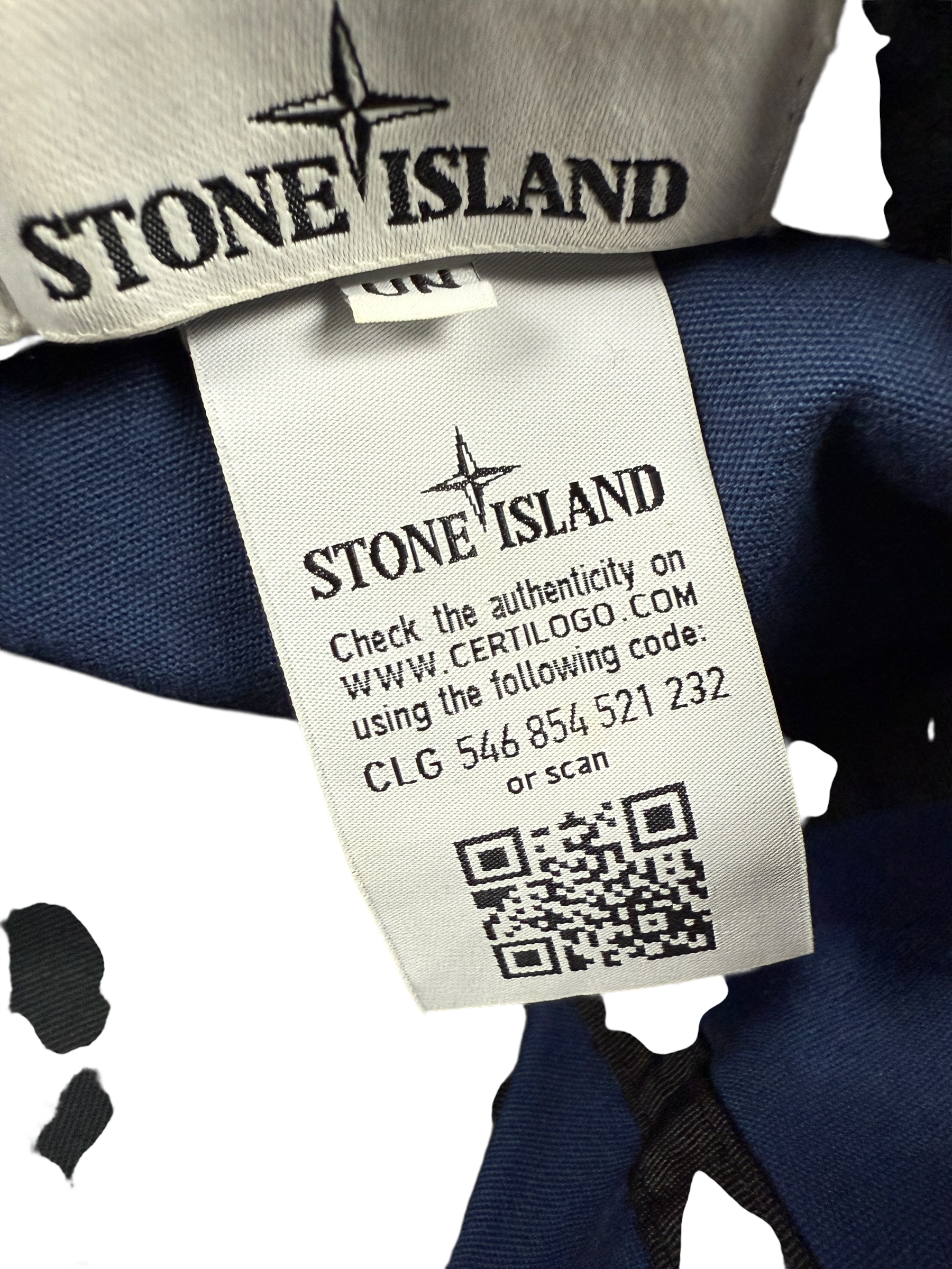 Veste Stone Island marine - Détail