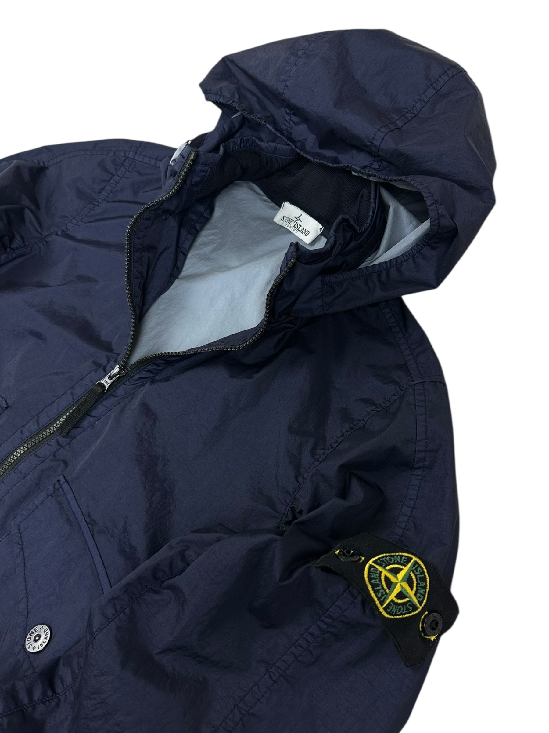Veste Stone Island marine taille 14 ans - Vue de dos