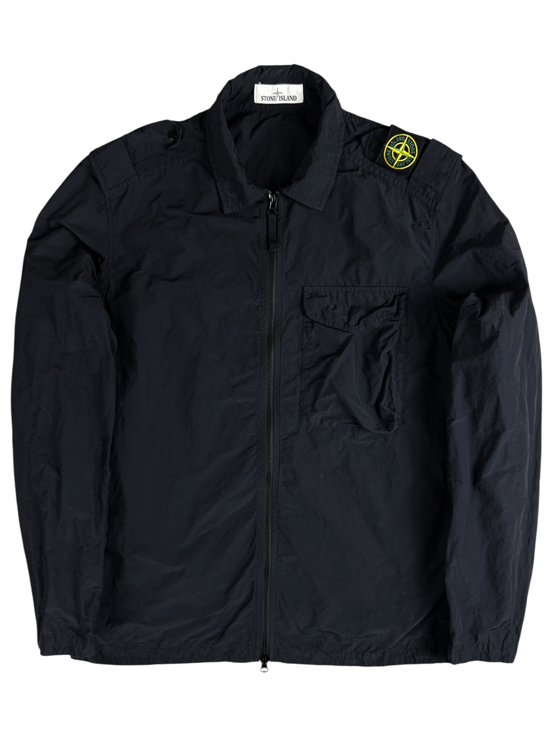 Veste Stone Island marine taille L - Vue de face