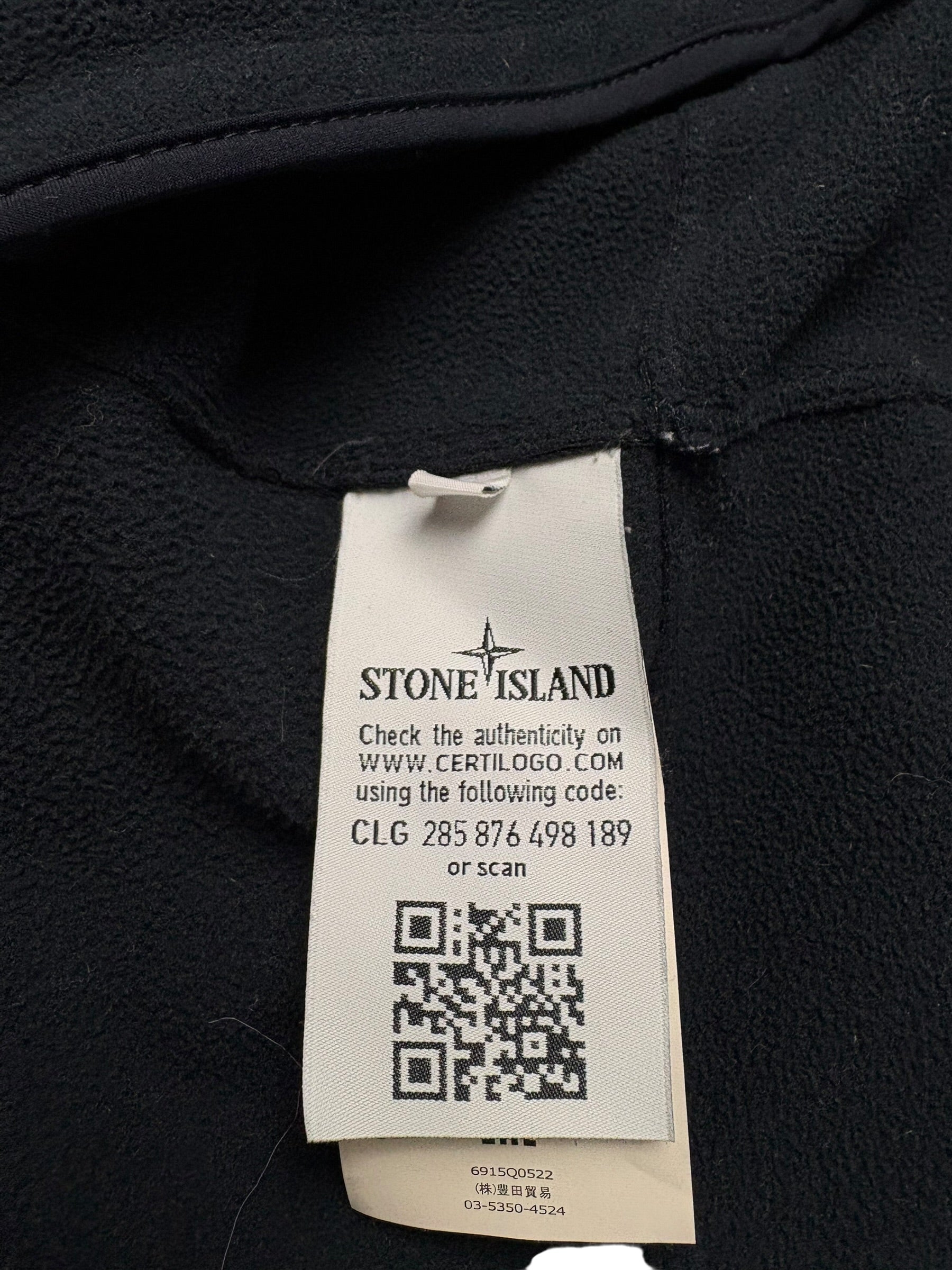 Veste Stone Island marine taille M - Vue côté