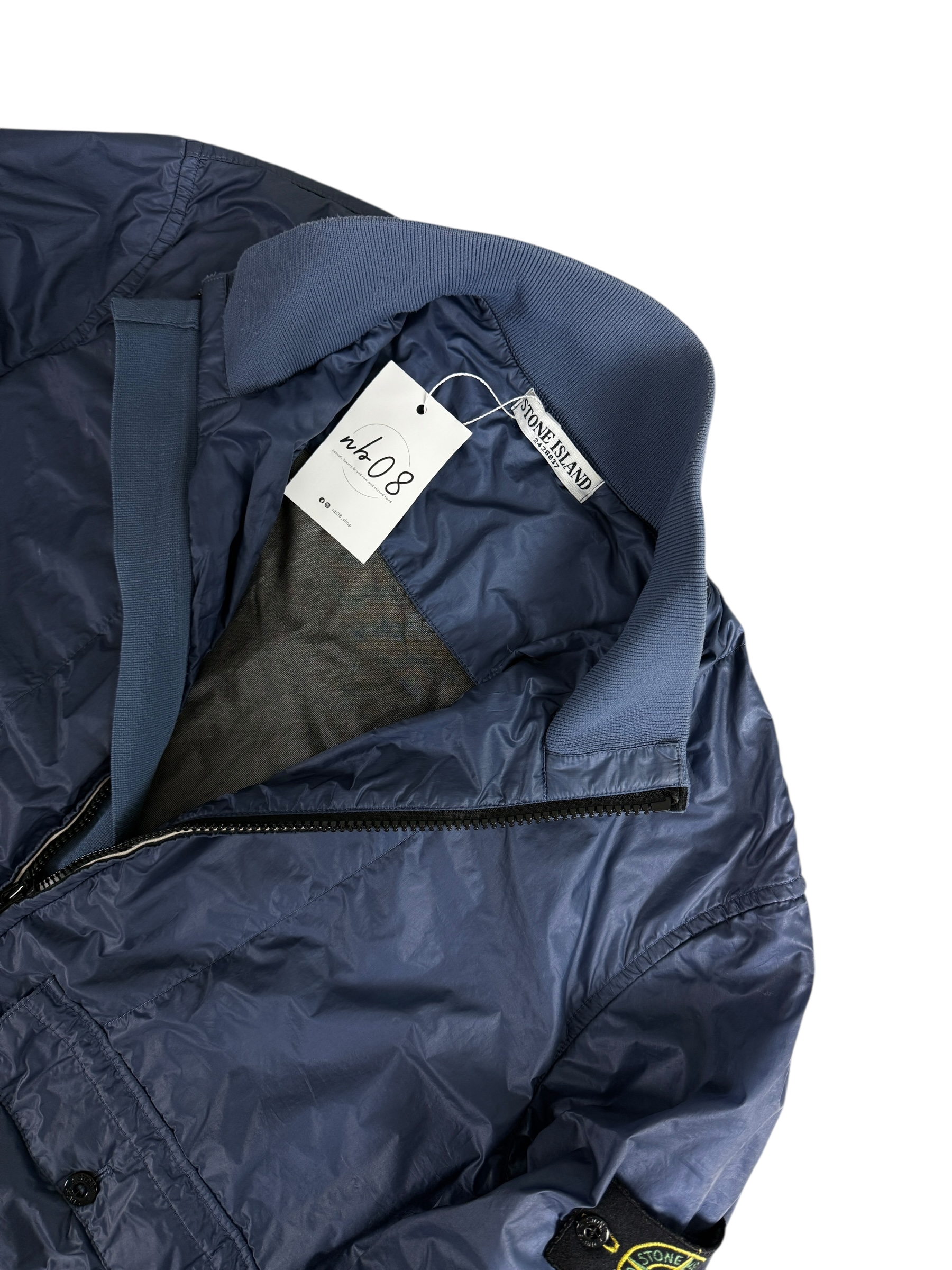 Veste Stone Island marine taille XL - Détail