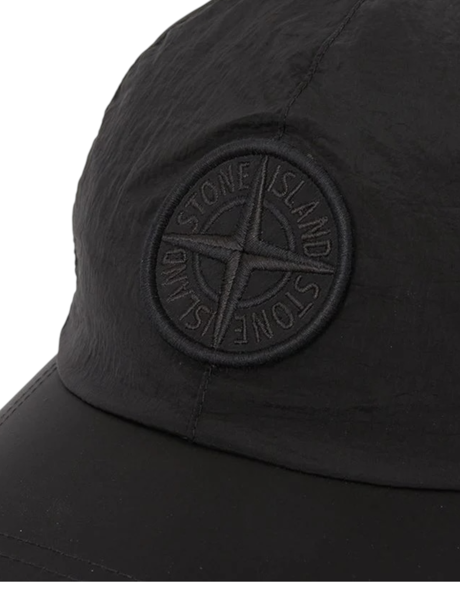 Veste Stone Island noir taille M - Logo et étiquette