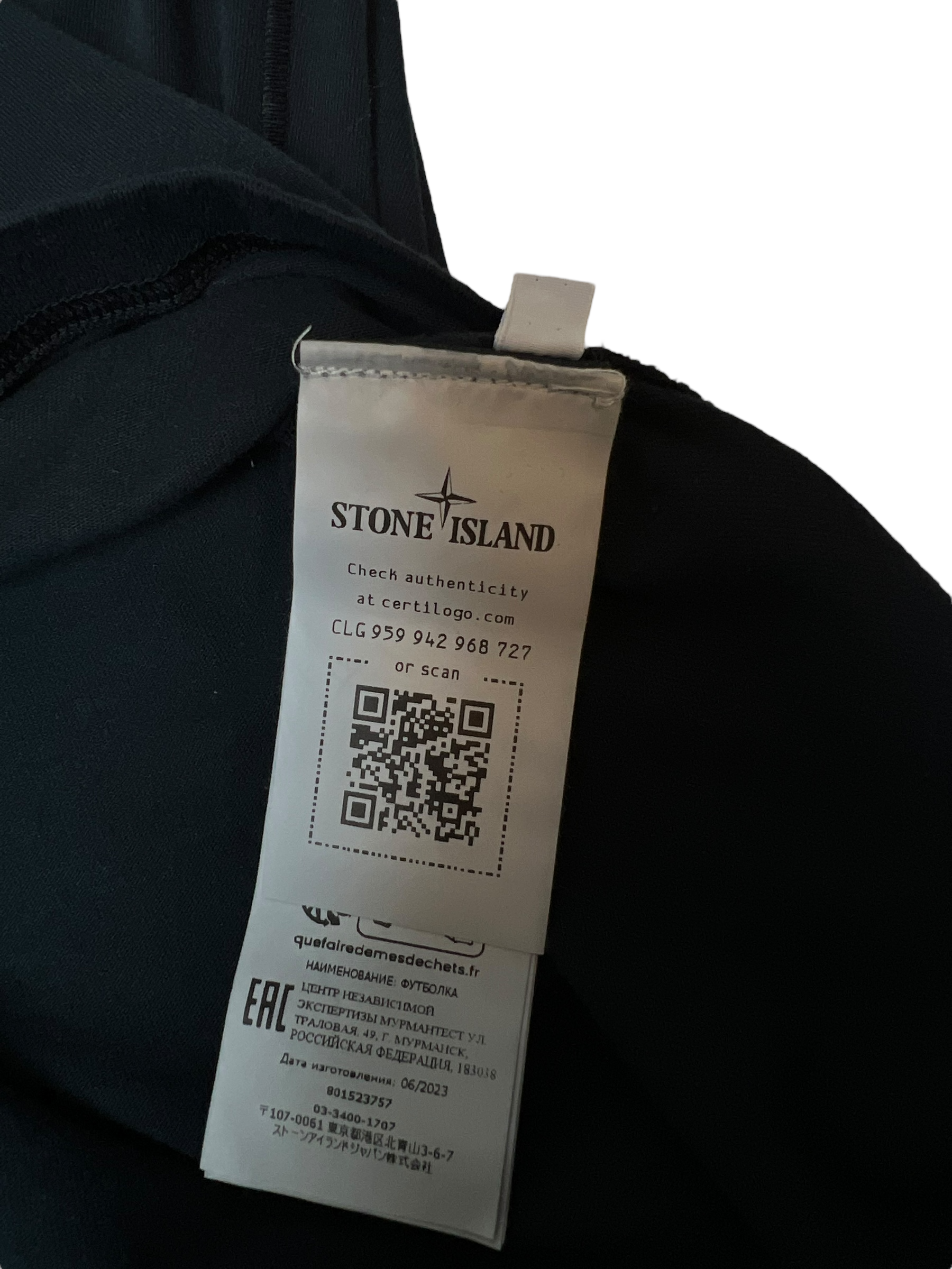 Veste Stone Island noir taille S - Vue 7