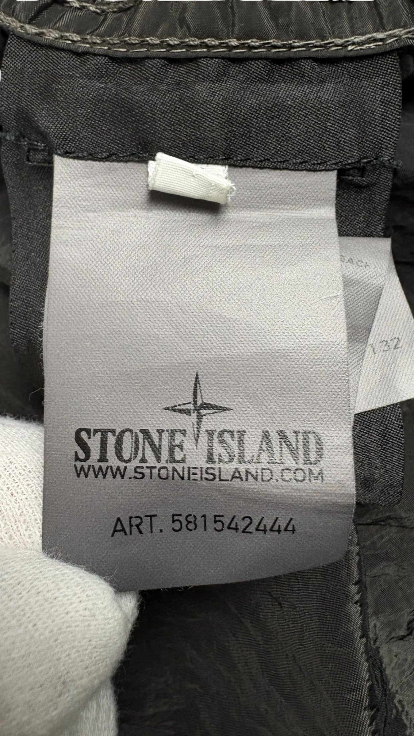 Veste Stone Island noir taille XXL - Vue côté