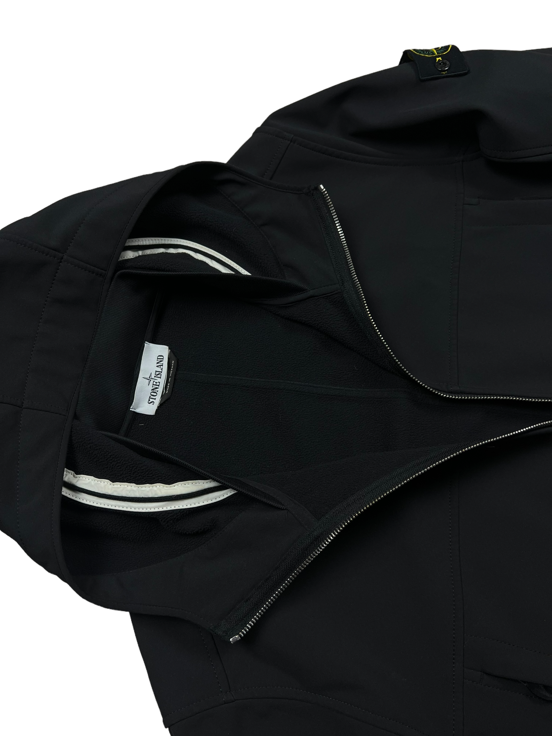 Veste Stone Island noir taille XXXL - Vue de dos