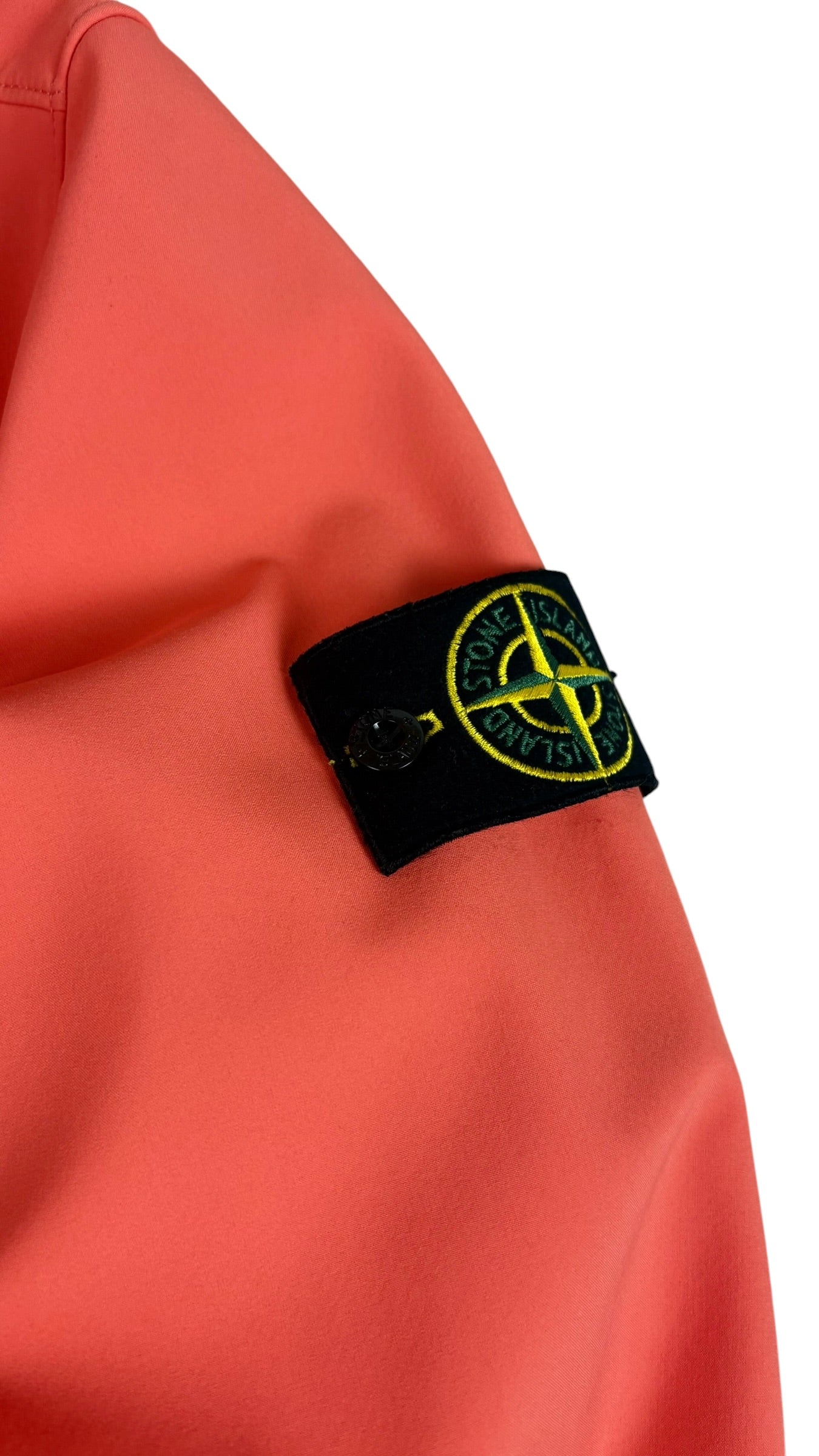 Veste Stone Island orange taille S - Vue de dos