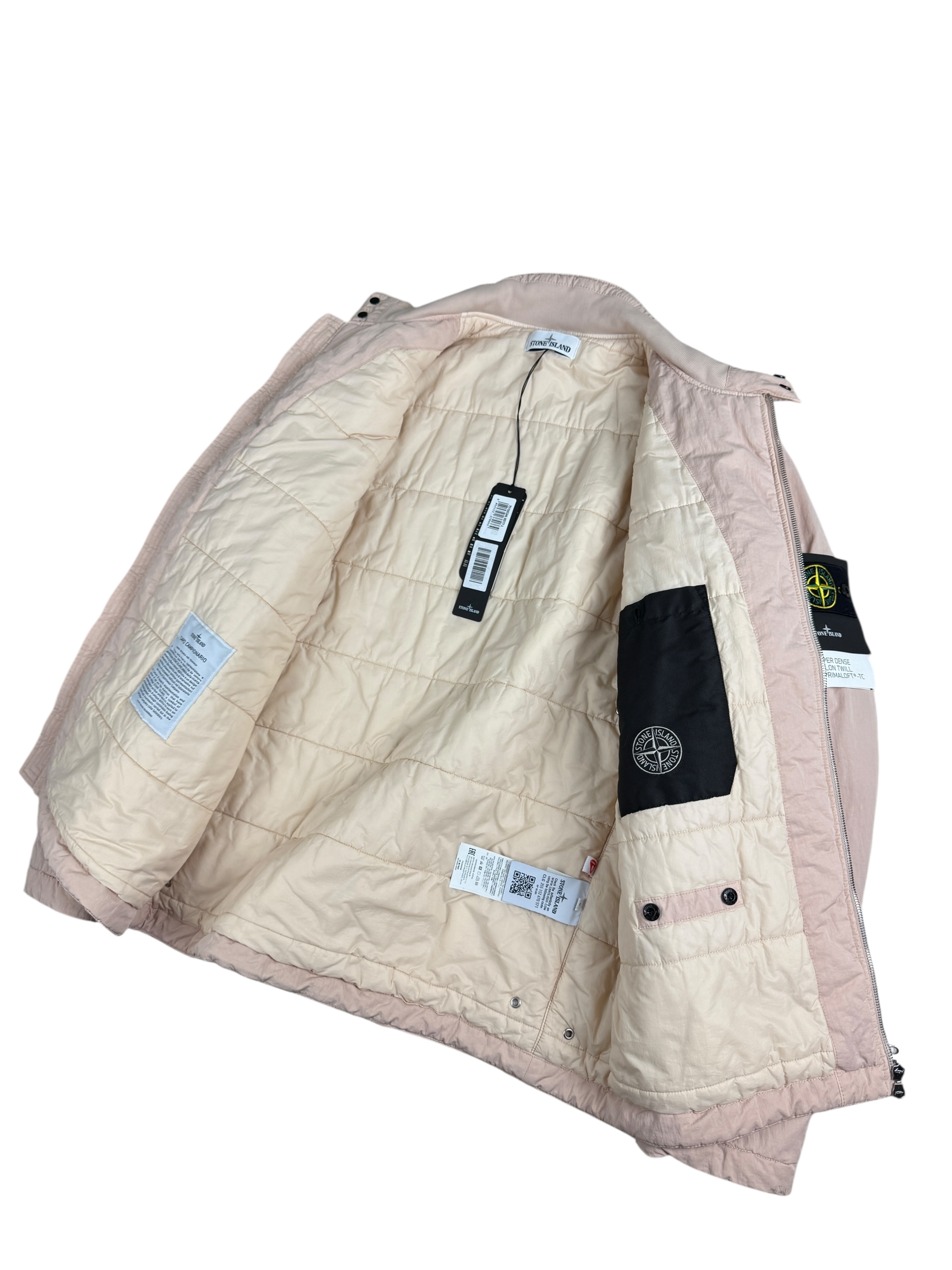 Veste Stone Island rose taille L - Vue de dos