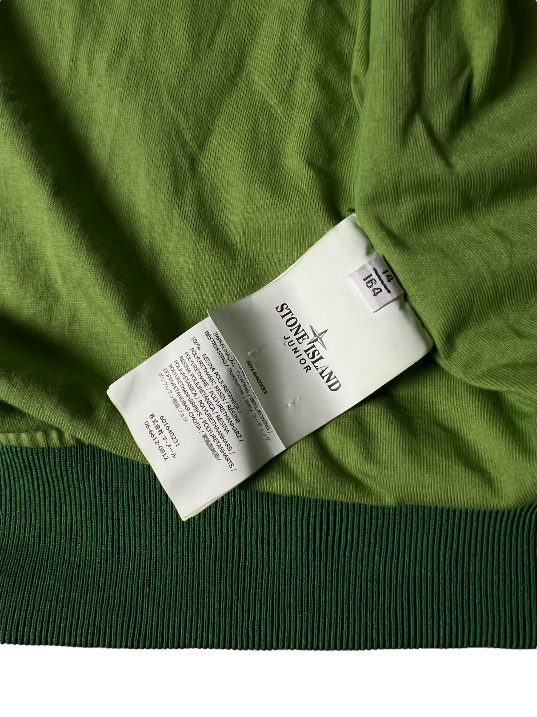 Veste Stone Island vert taille 14 ans - Vue 6