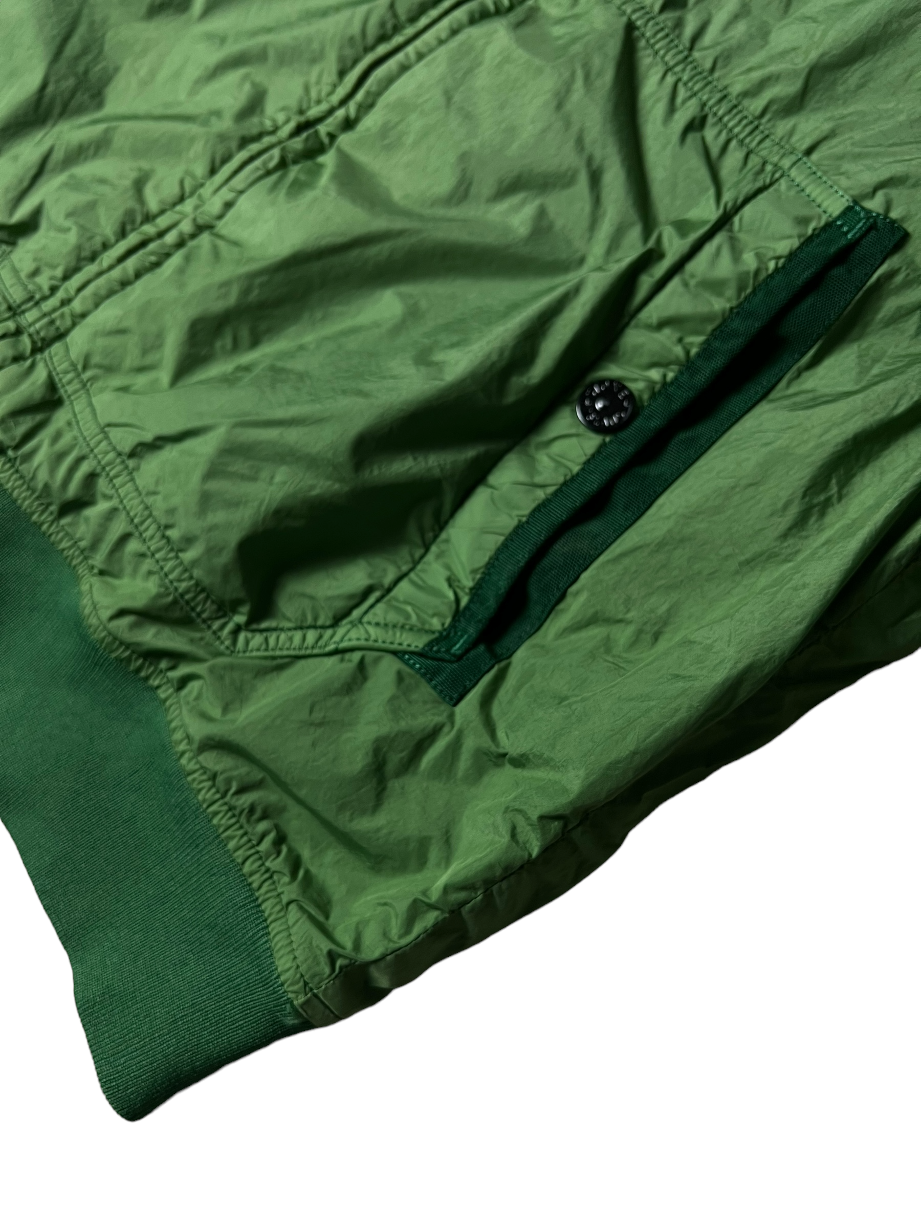 Veste Stone Island vert taille 14 ans - Vue côté