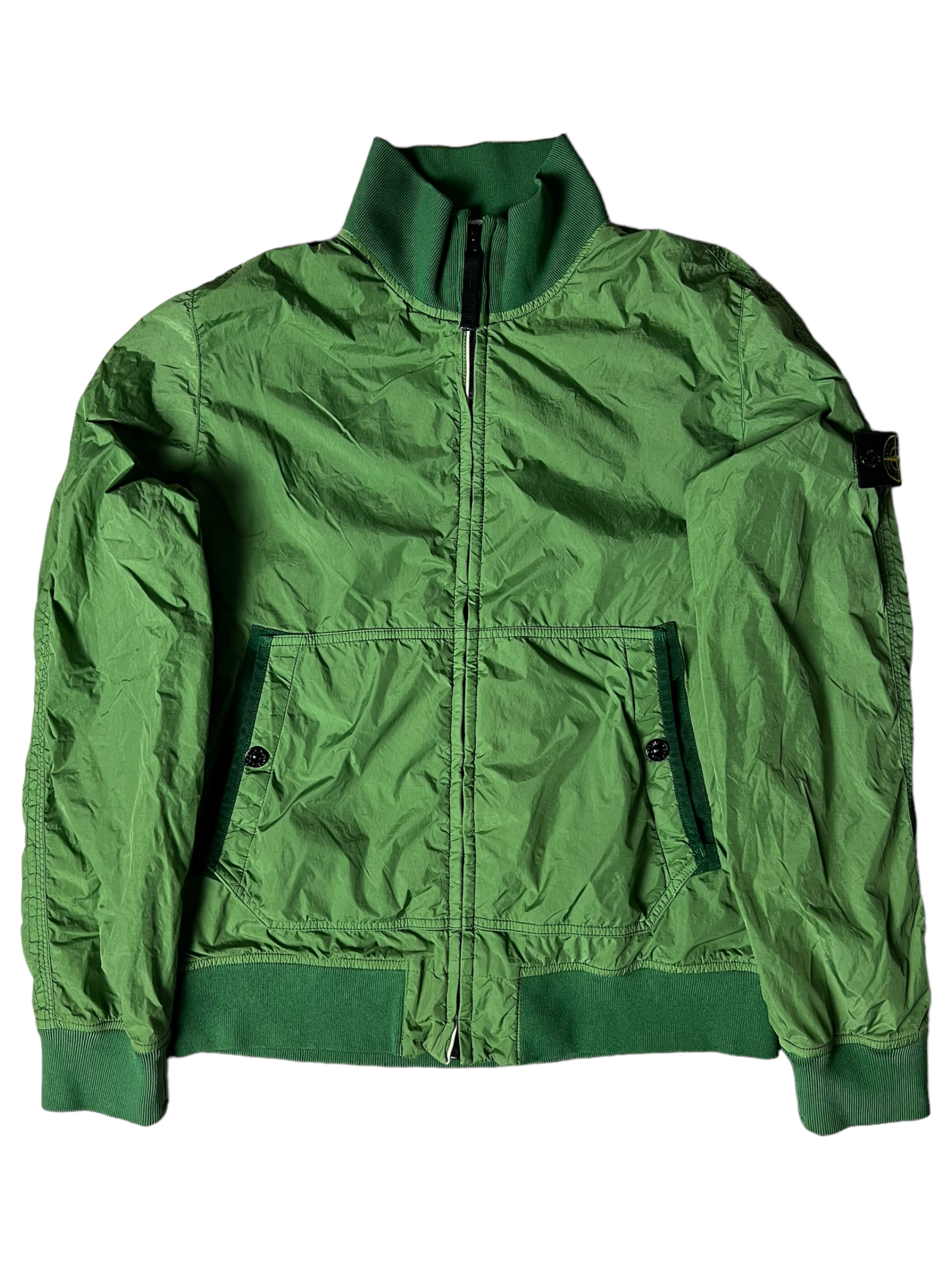 Veste Stone Island vert taille 14 ans - Vue de face