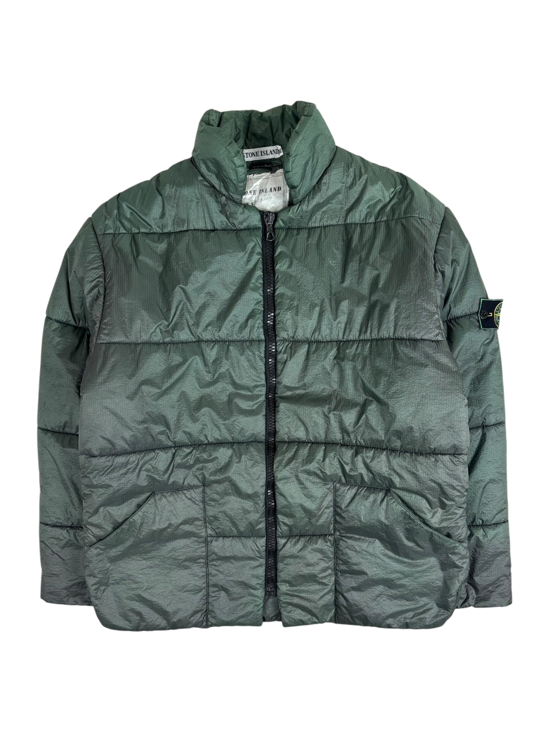 Veste Stone Island vert taille M - Vue de face