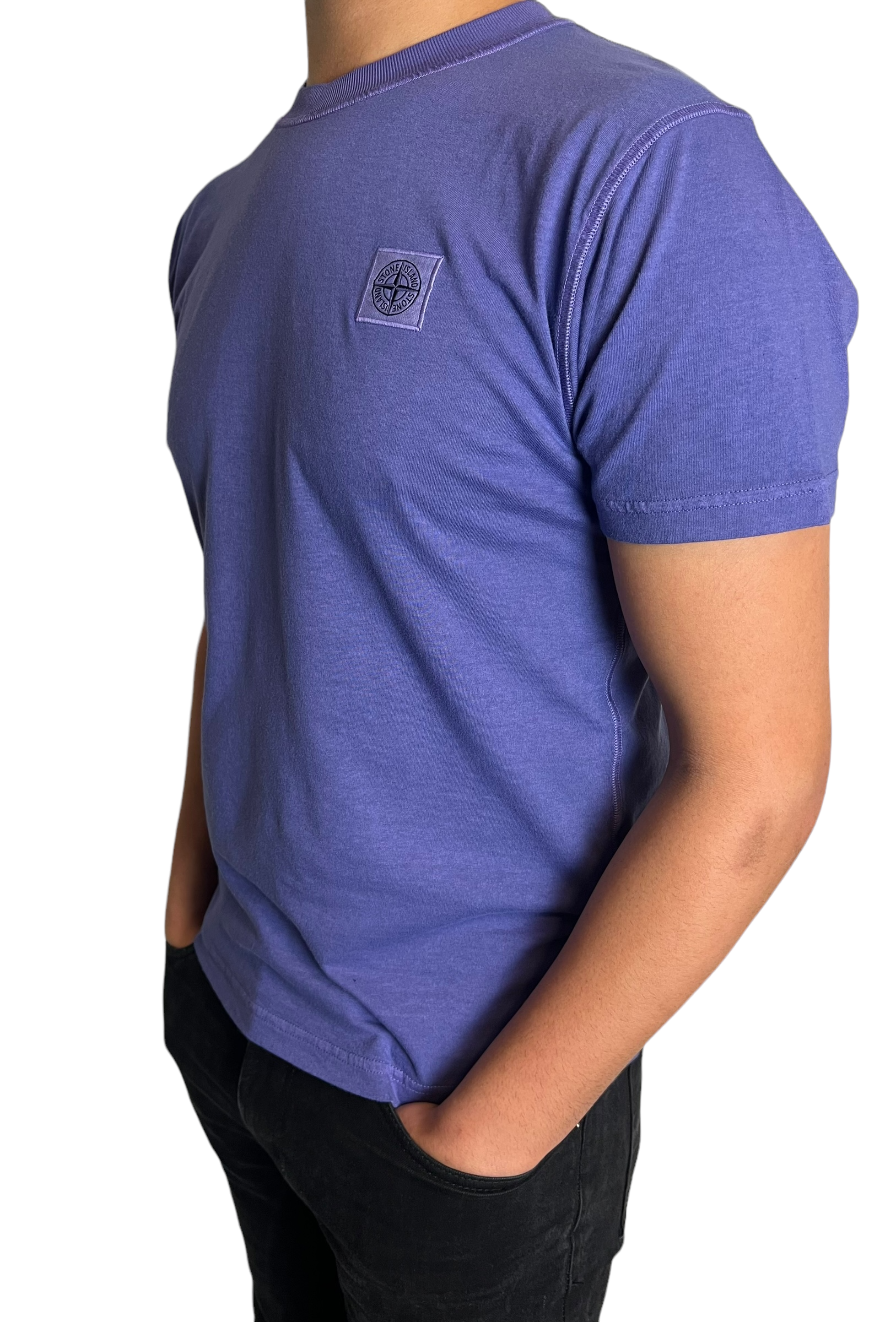 Veste Stone Island violet taille M - Détail
