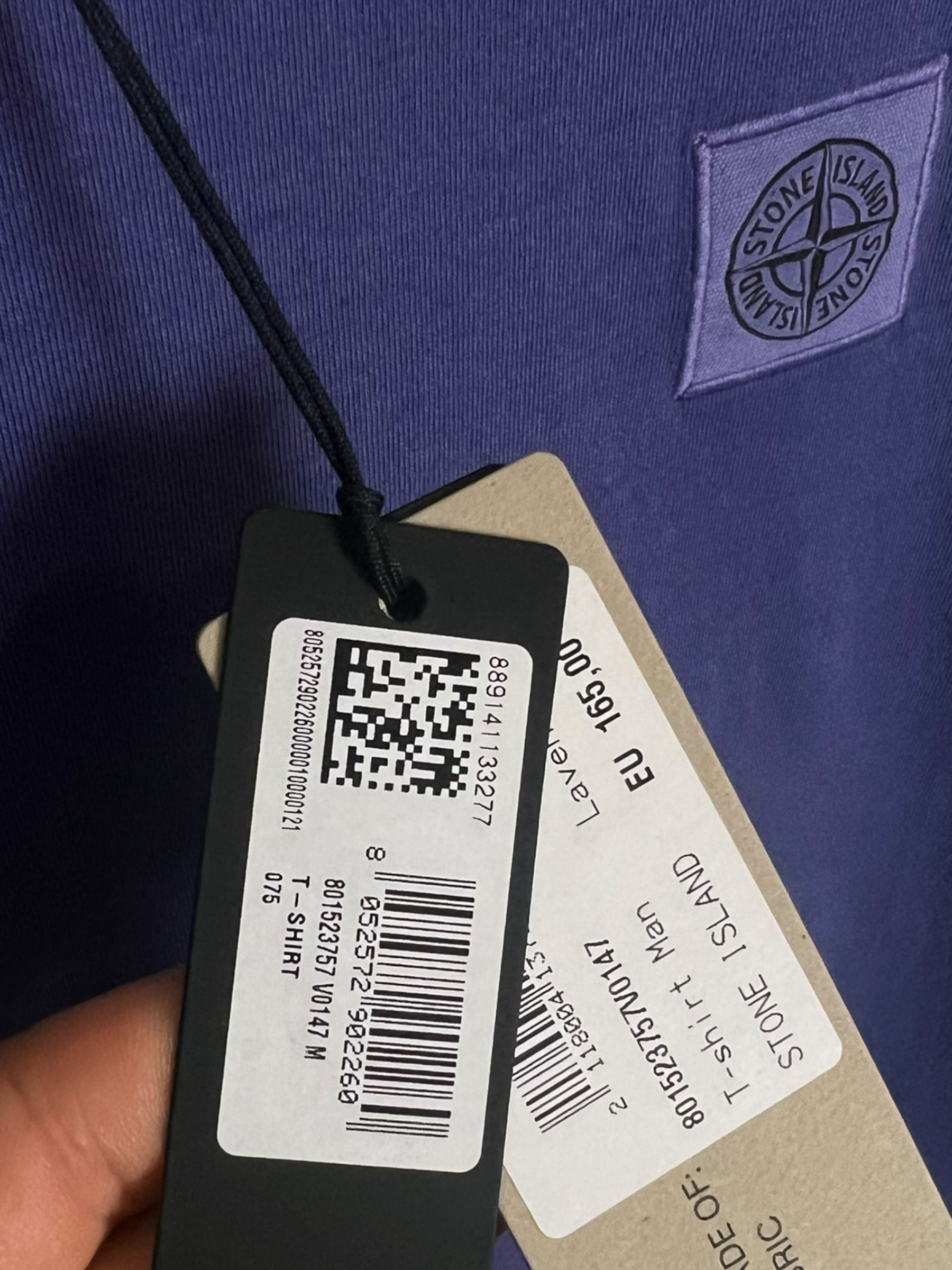 Veste Stone Island violet taille M - Vue 6