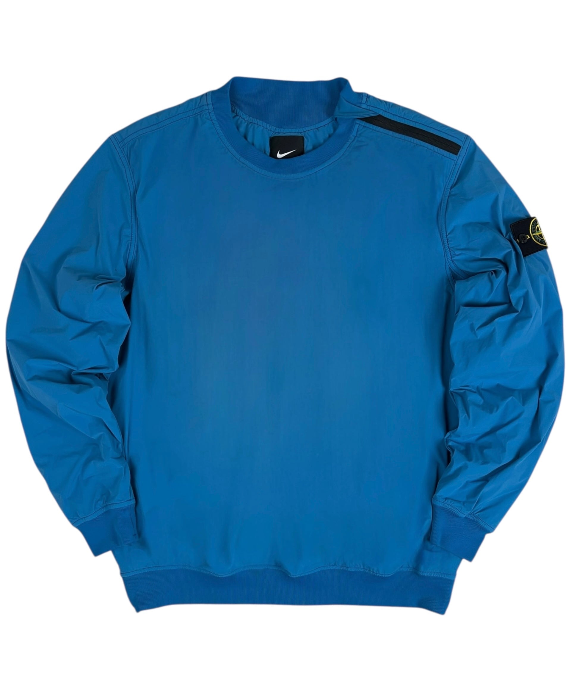 Pull Stone Island X Nike bleu taille XL - Vue de face
