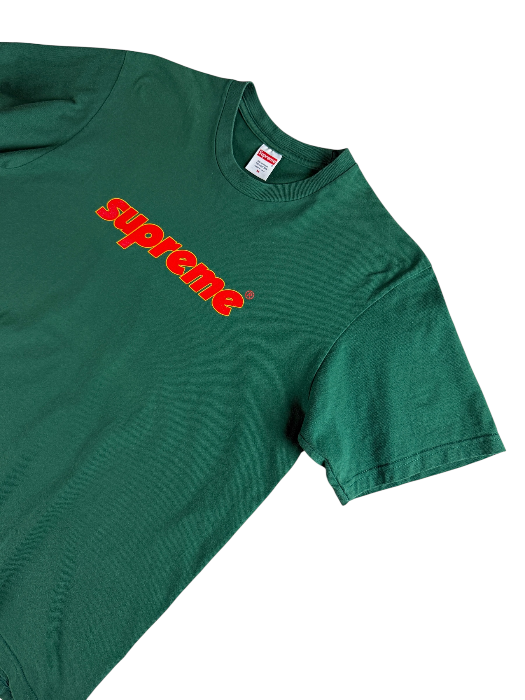 Veste Supreme vert taille M - Détail