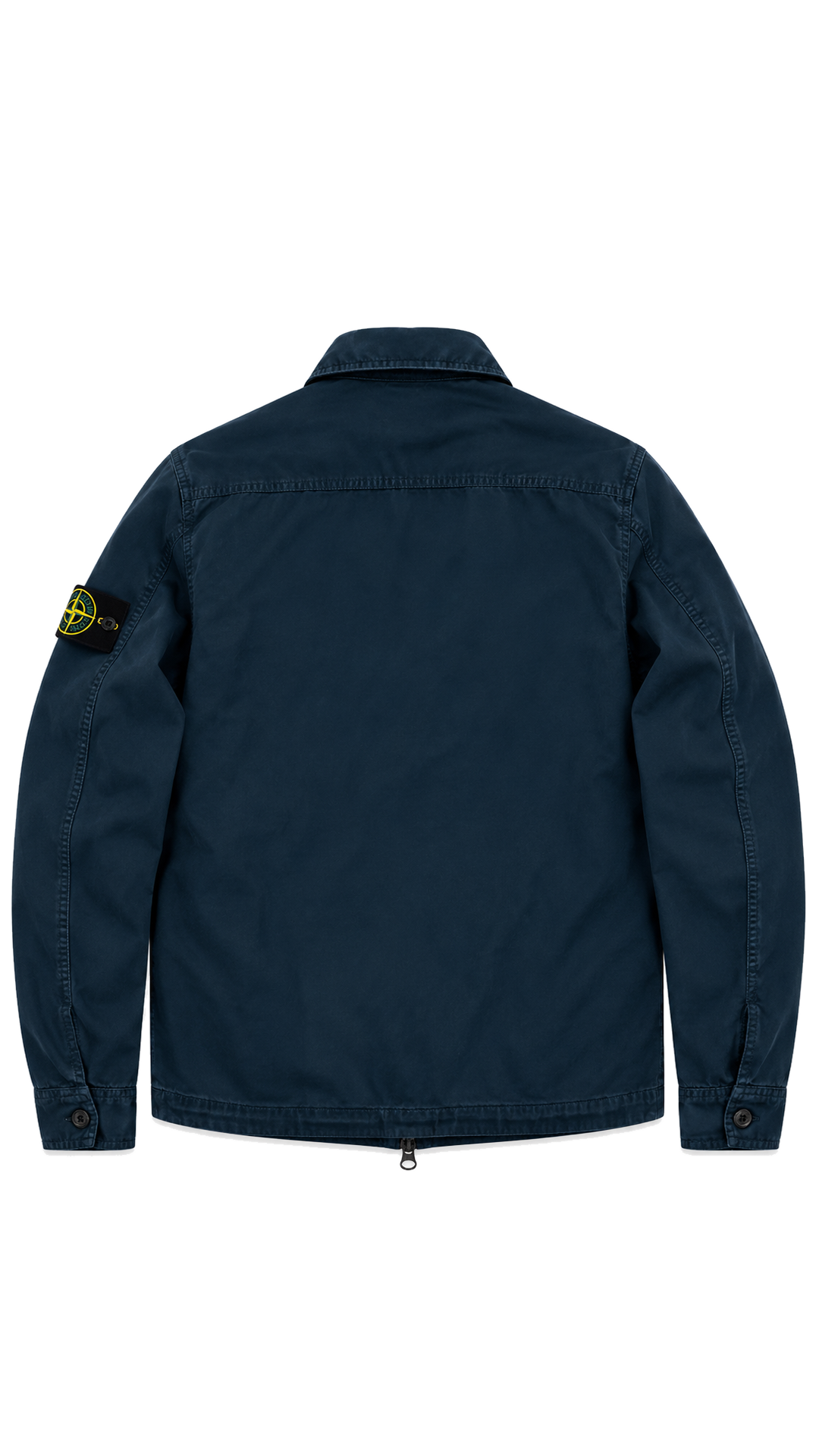 Surchemise Zippée Stone Island en Coton marine, taille M – vue de dos – NB08 Shop