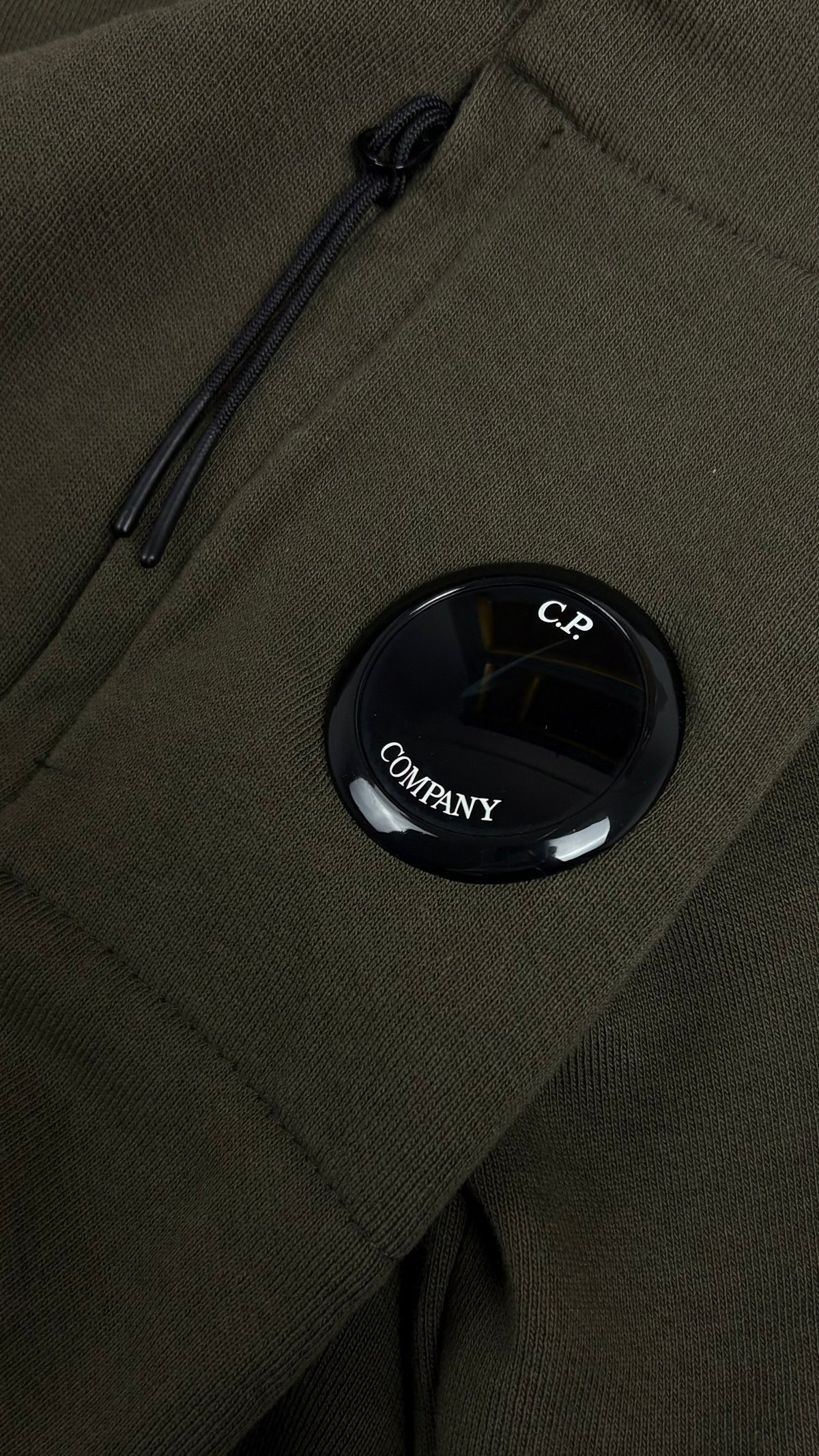 Sweat-shirt Crewneck C.P Company Lens Kaki Taille S – photo complémentaire 2 – NB08 Shop