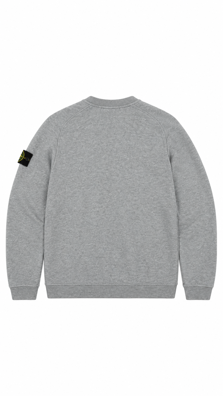 Sweat-shirt Crewneck Stone Island Poche Zippée Gris Taille M – vue de dos – NB08 Shop