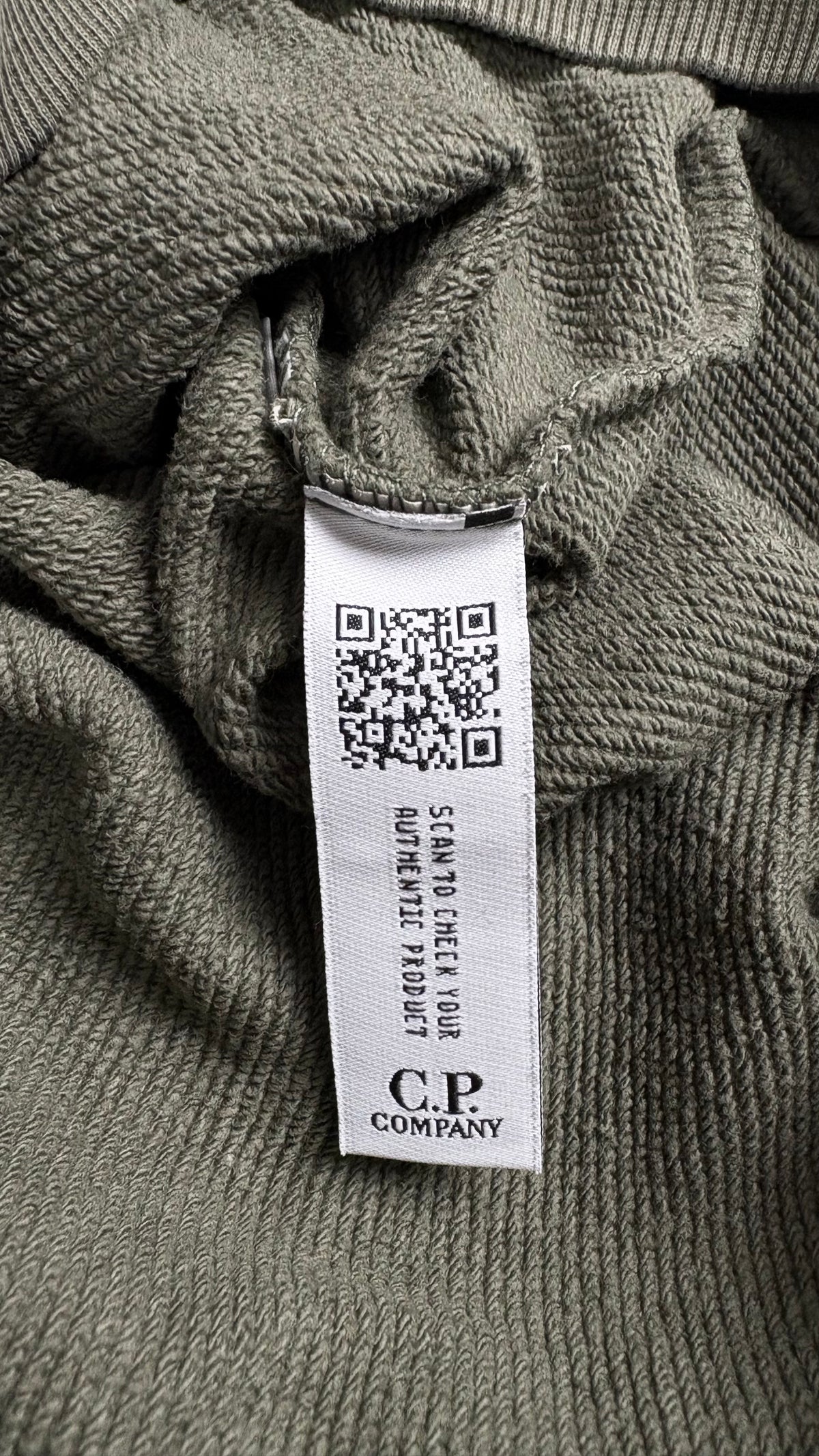 Sweat-shirt Hoodie C.P Company Lens Kaki Taille S – photo complémentaire 3 – NB08 Shop