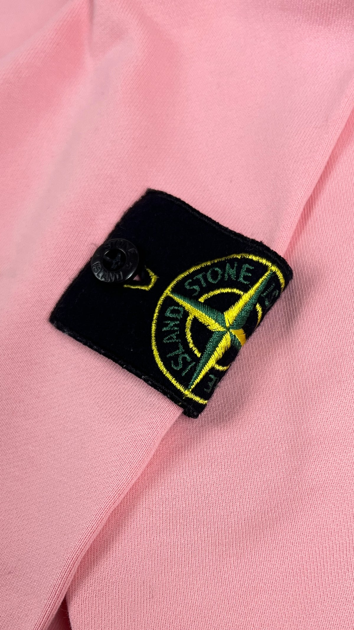 Sweat-shirt Hoodie Stone Island Cotton Fleece rose, taille S – photo complémentaire 2 – NB08 Shop