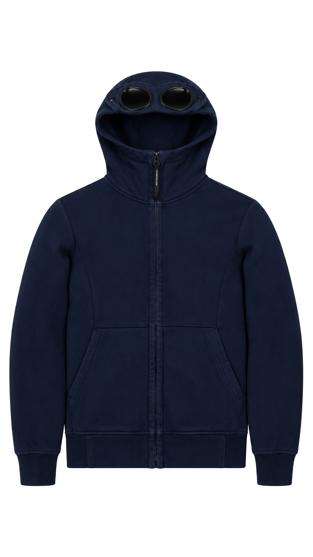Sweat-shirt Hoodie Zippé C.P Company Goggle Vintage Marine Taille M – photographie 1 – NB08 Shop