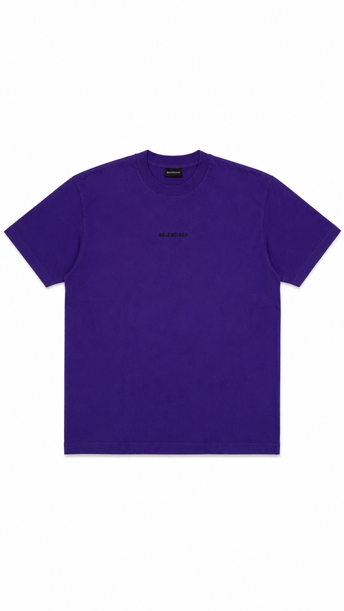 Tee-shirt Balenciaga - Violet - Taille S - Neuf