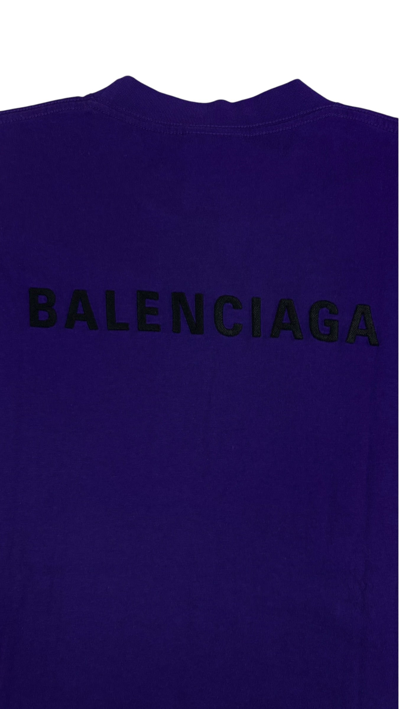Tee-shirt Balenciaga violet taille S - vue 4/5